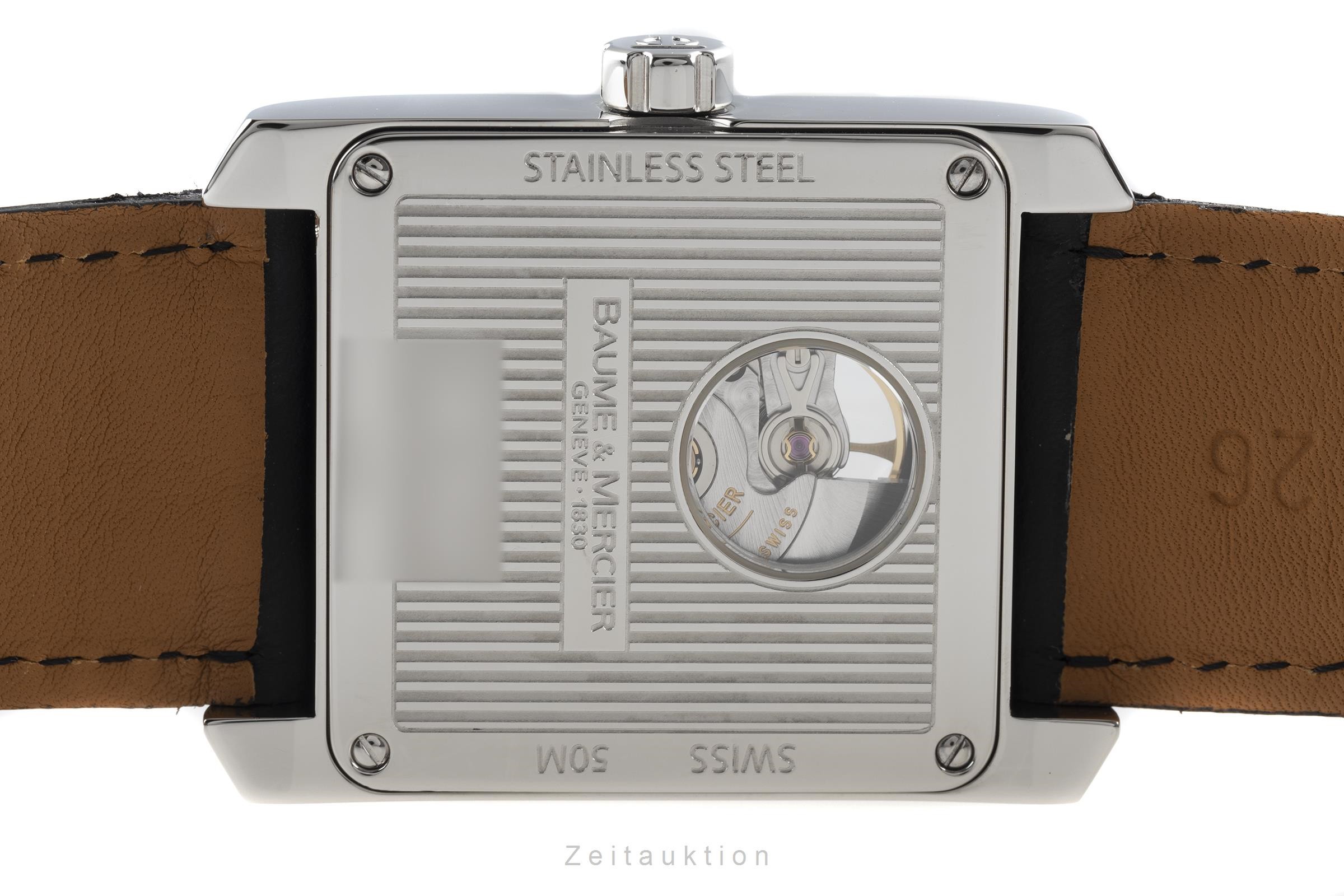 Baume & Mercier Hampton Stahl Automatik Kal. BM112824 Ref. 65577  | Zeitauktion