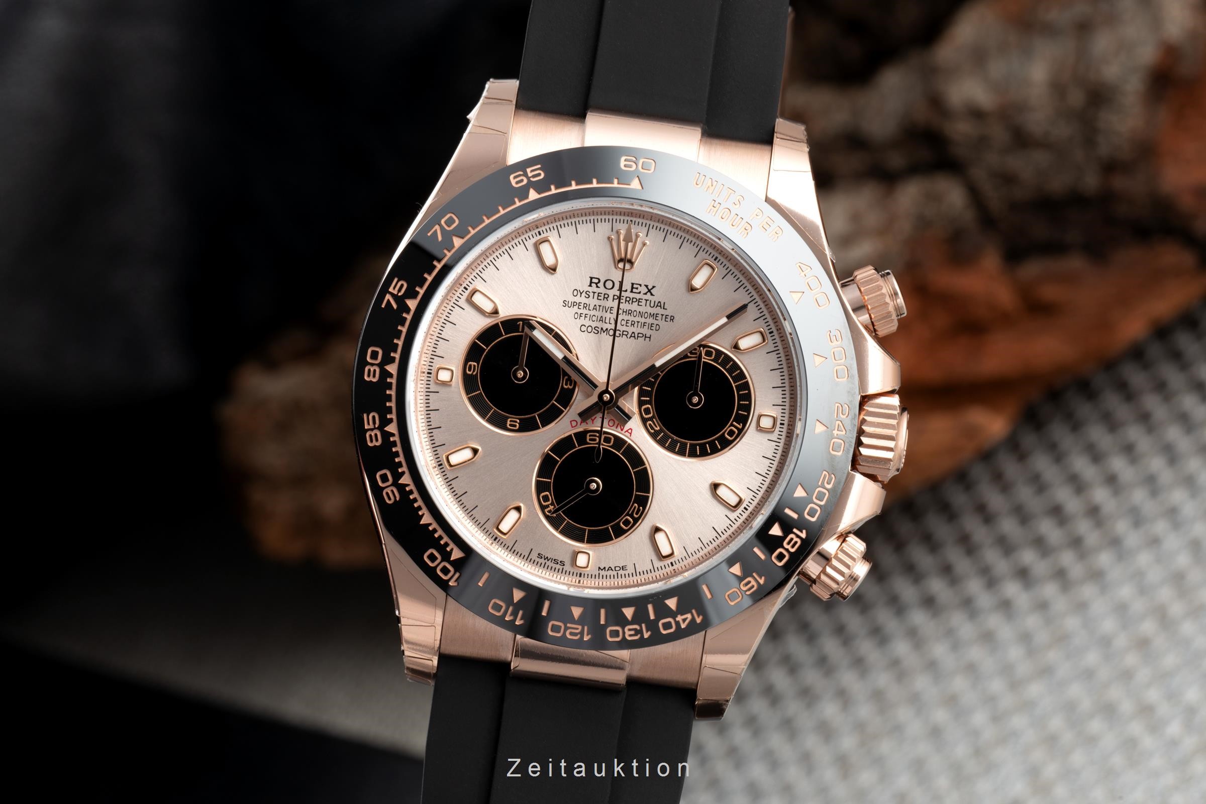 Rolex Daytona chronographe or rouge 18 ct automatique Kal. 4130 Ref. 116515LN  | Zeitauktion