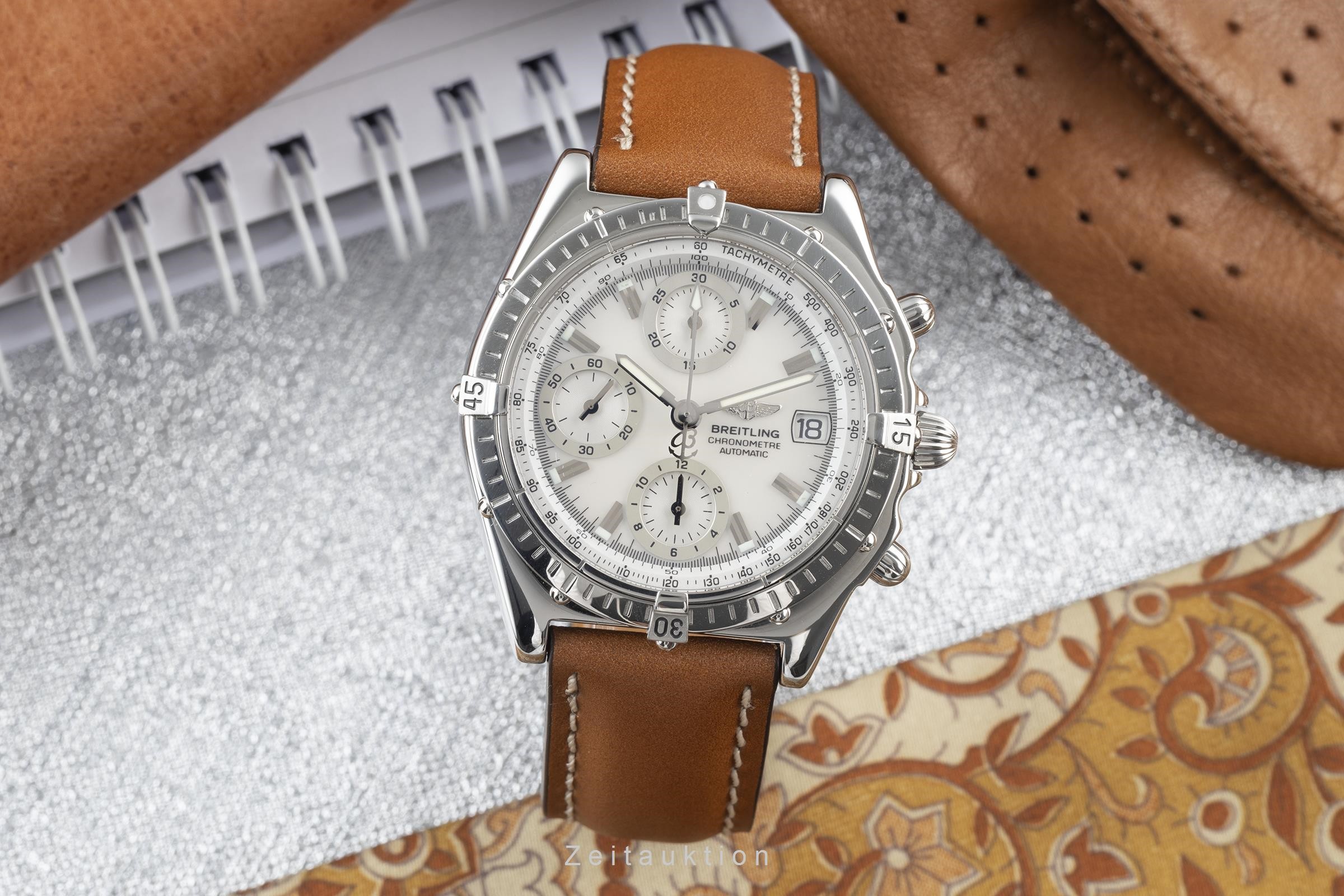 Breitling Chronomat chronograph steel automatic Kal. B13 Ref. A13352  | Zeitauktion