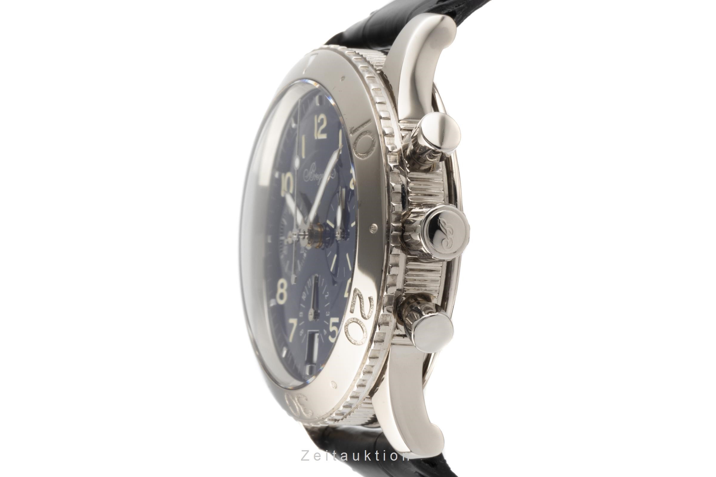 Breguet Type XX cronografo oro bianco 18 ct automatismo Ref. 3820  | Zeitauktion