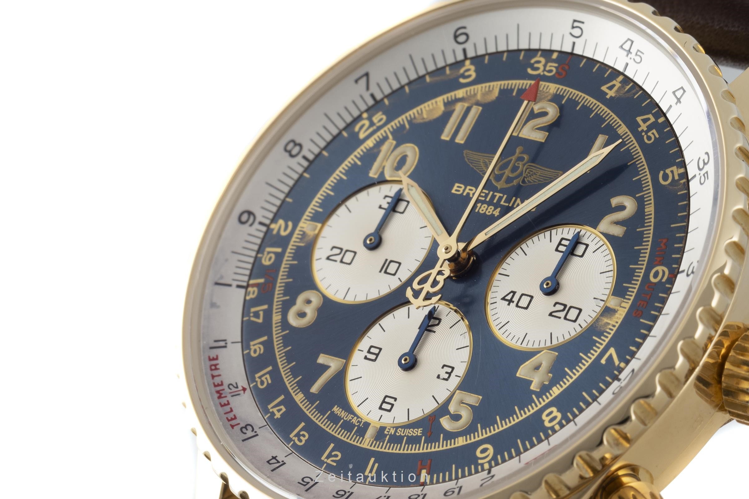 Breitling Navitimer chronographe or 18 ct automatique Kal. B30 Ref. K30022  | Zeitauktion