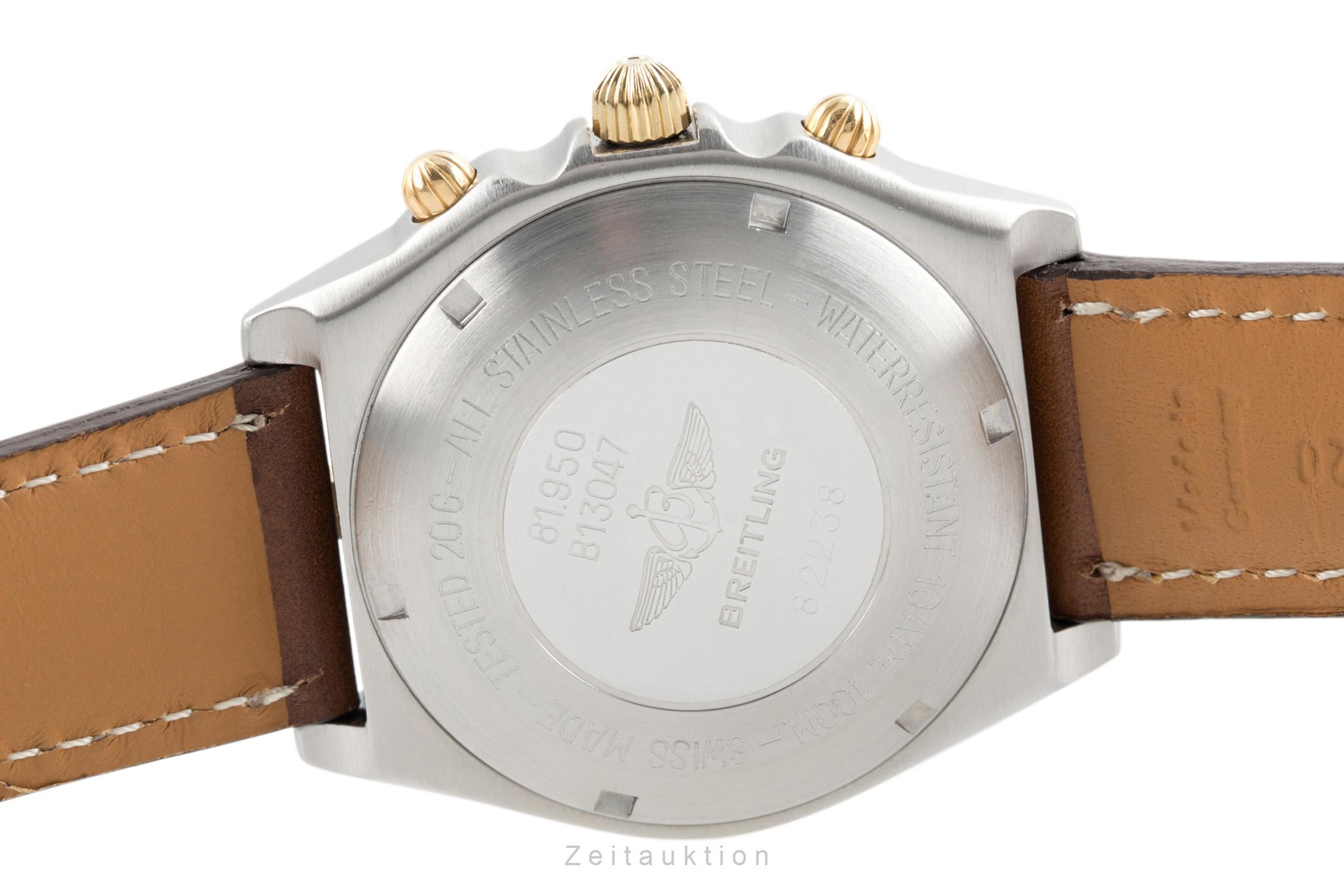 Breitling Chronomat cronografo acciaio / oro automatismo Ref. 81.950, B13047  | Zeitauktion