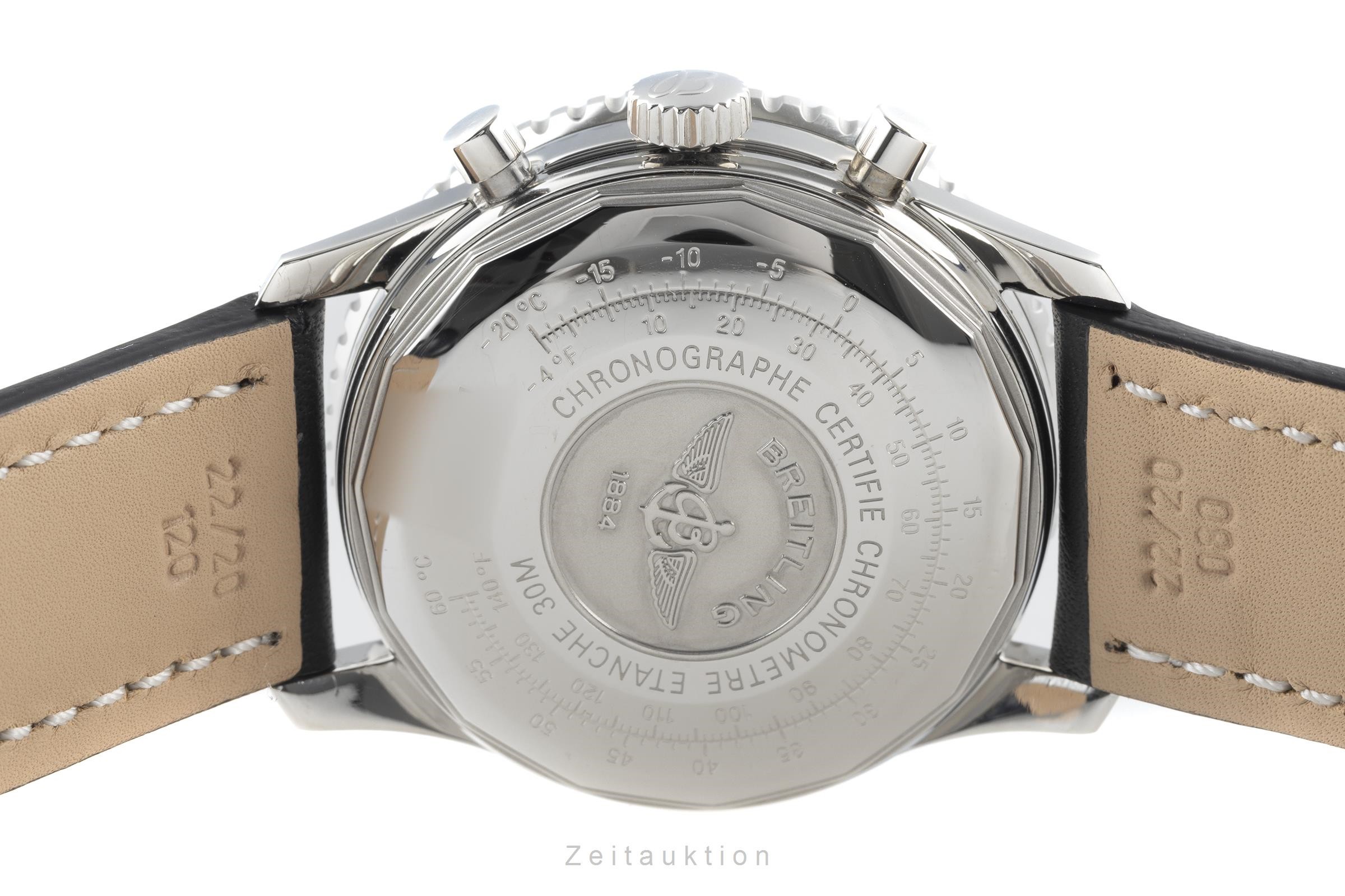 Breitling Old Navitimer Chronograph Stahl Automatik Kal. B13 Ref. A13322  | Zeitauktion