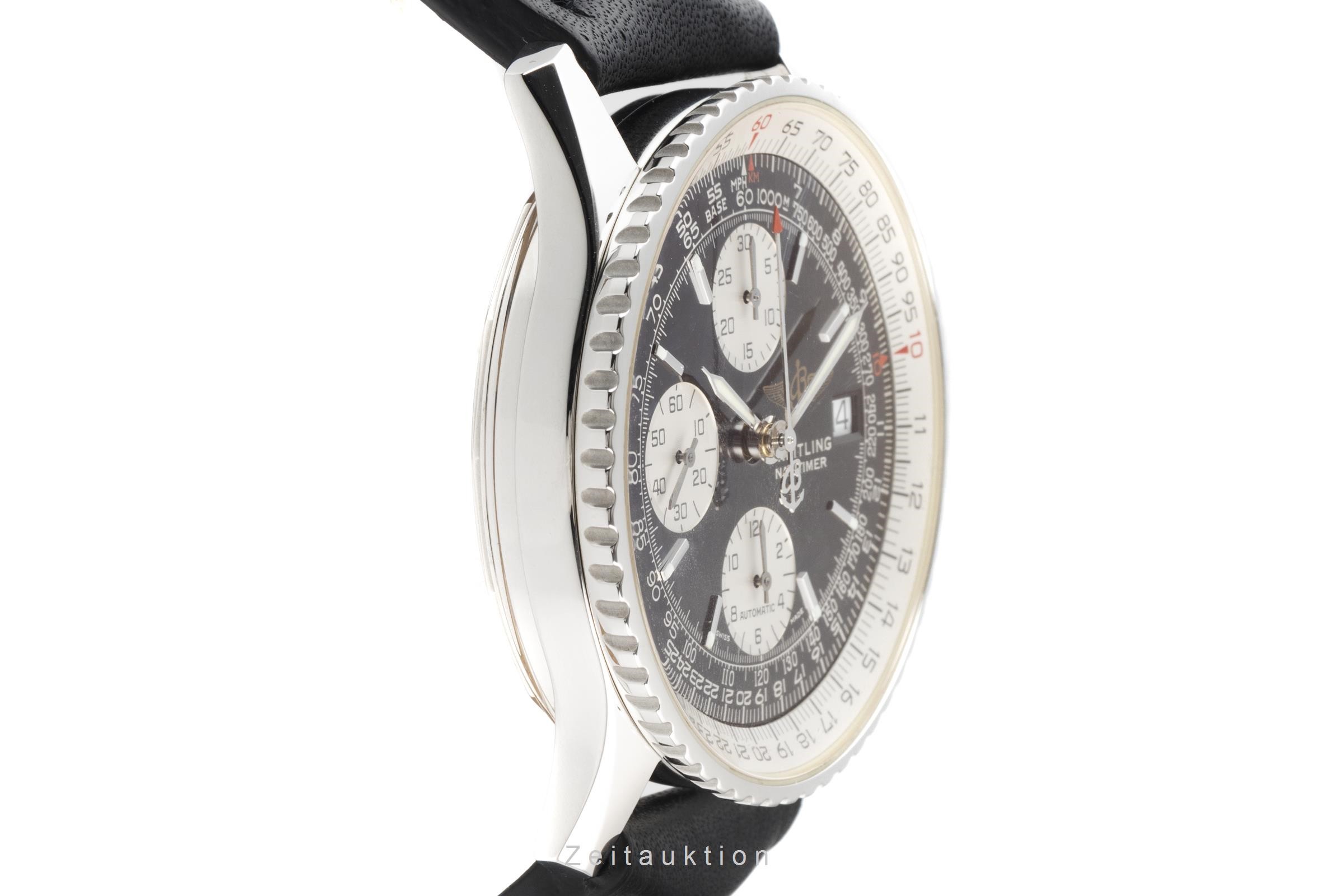 Breitling Old Navitimer Chronograph Stahl Automatik Kal. B13 Ref. A13322  | Zeitauktion