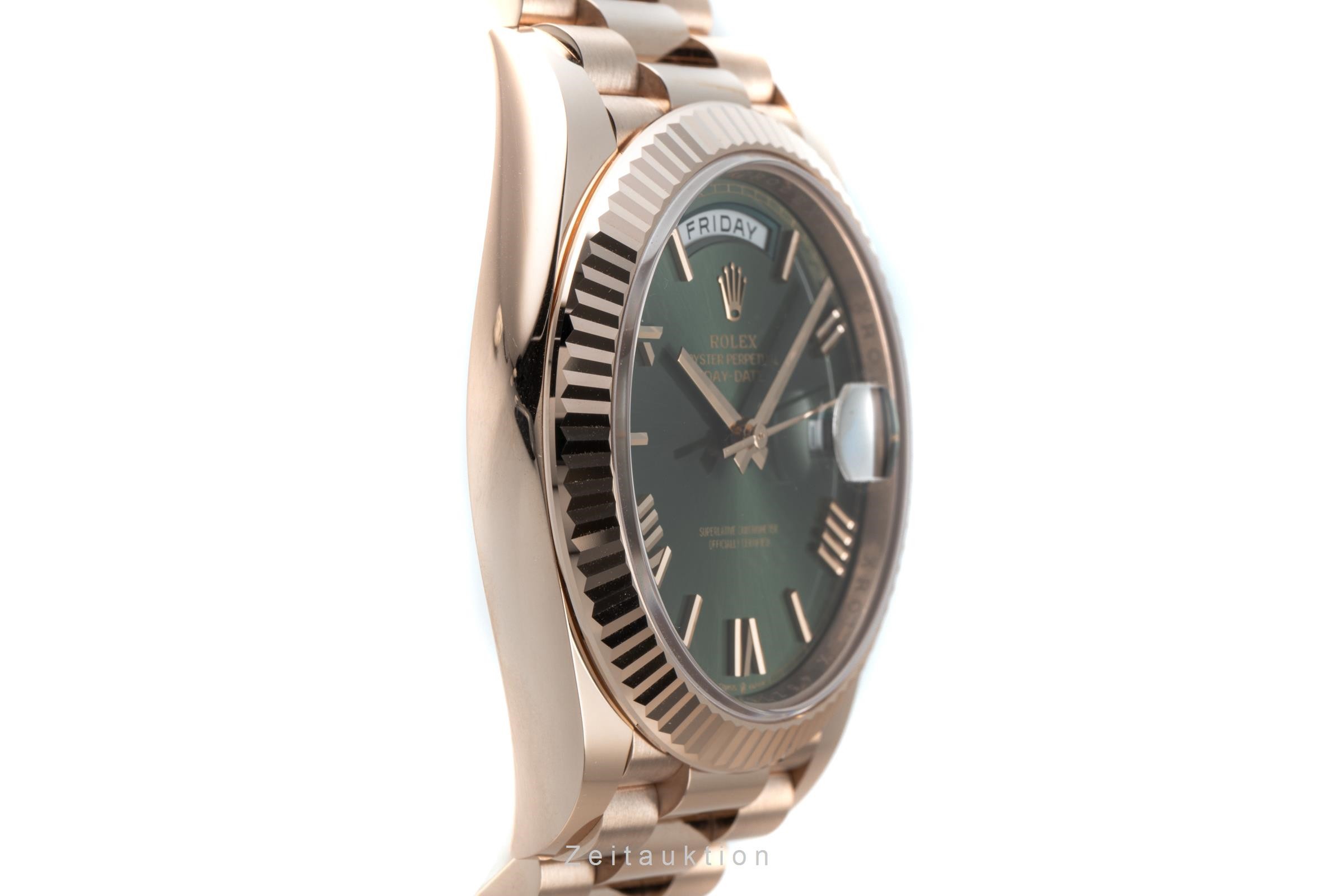 Rolex Day-Date or rouge 18 ct automatique Kal. 3255 Ref. 228235  | Zeitauktion