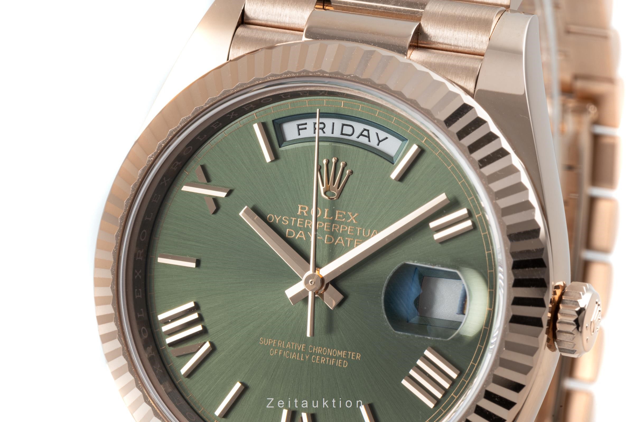 Rolex Day-Date or rouge 18 ct automatique Kal. 3255 Ref. 228235  | Zeitauktion