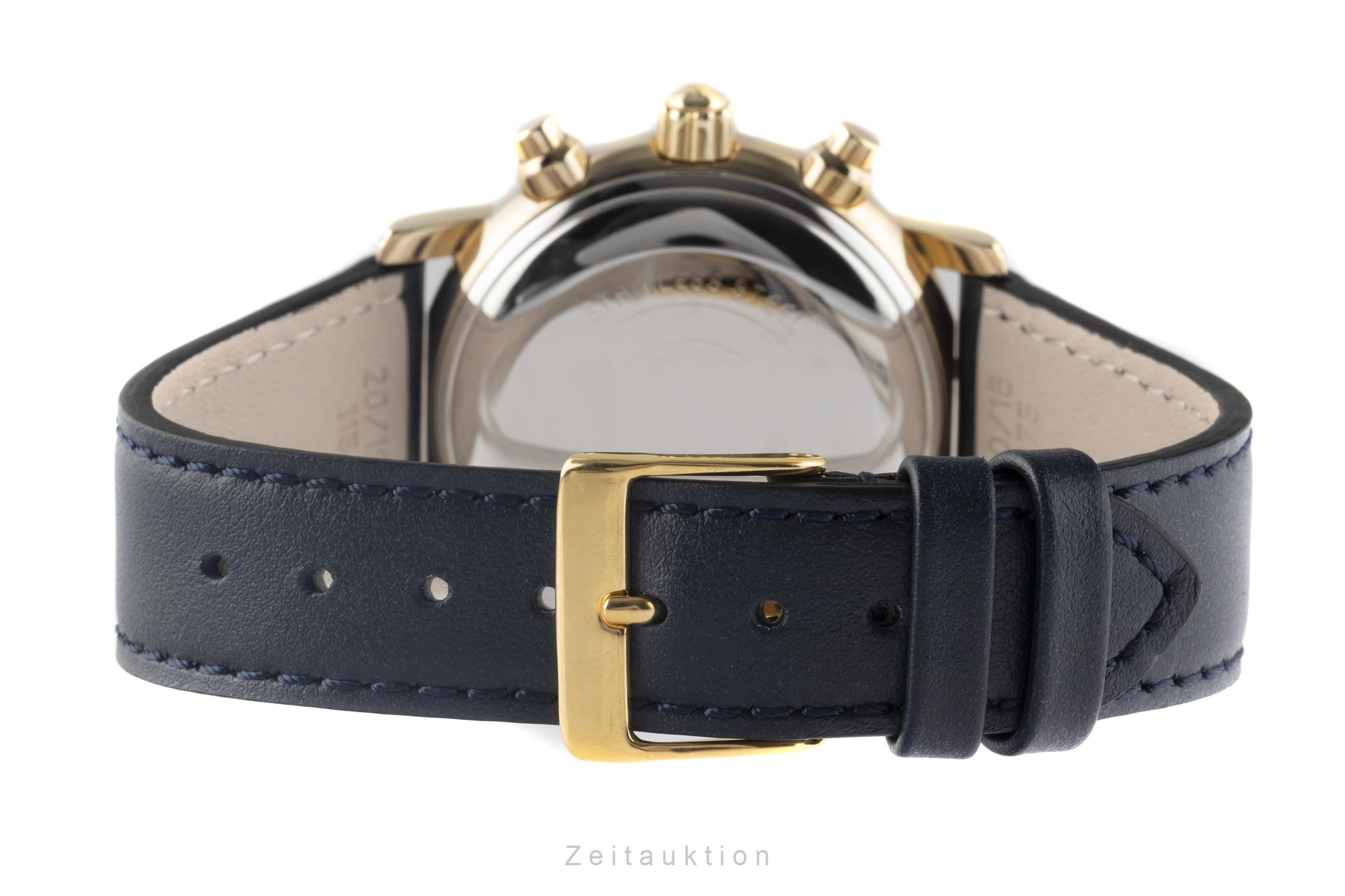 Maurice Lacroix Croneo chronograph gilt / steel automatic Ref. 03700  | Zeitauktion