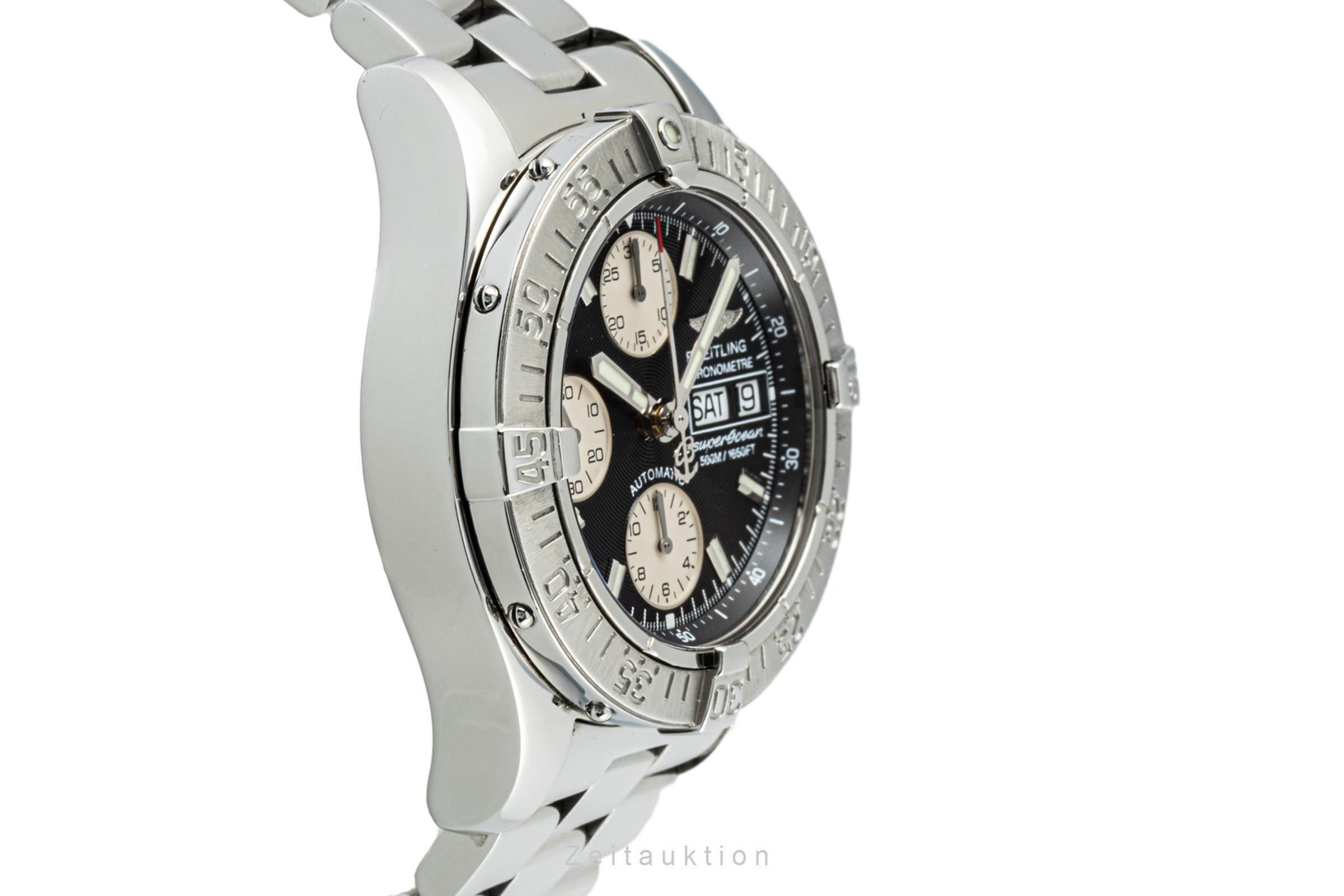 Breitling Superocean chronographe acier automatique Ref. A13340  | Zeitauktion