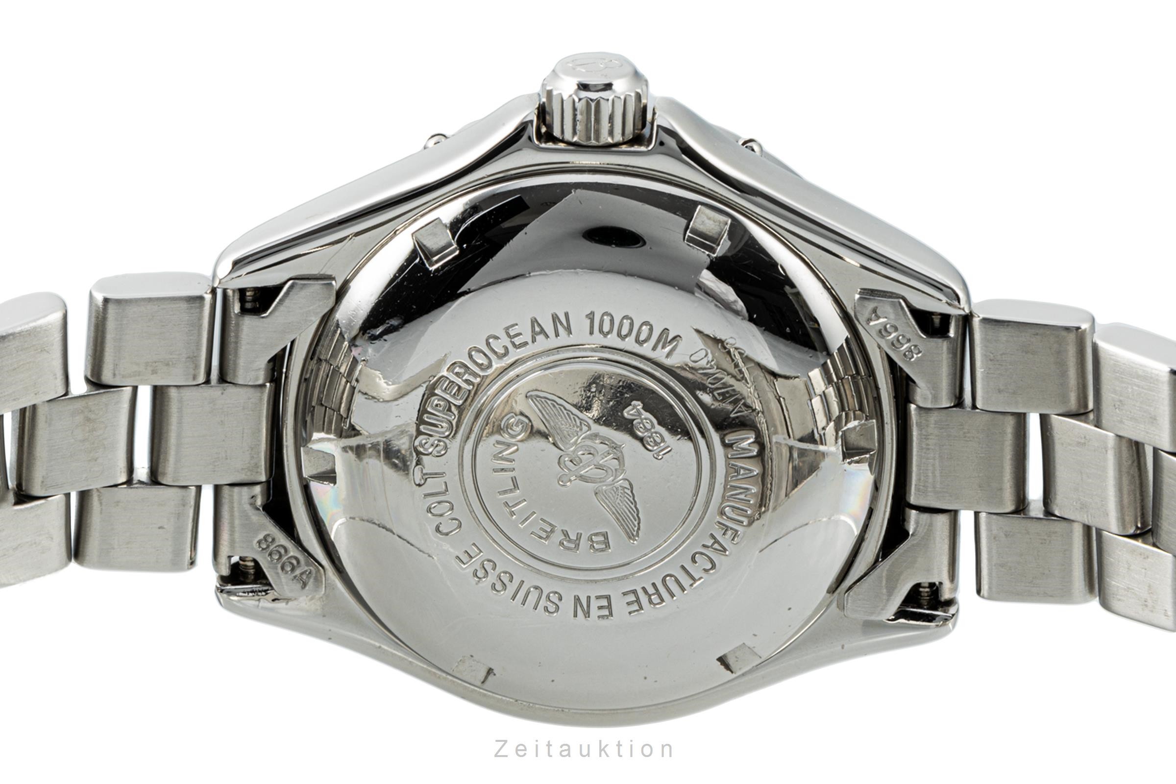 Breitling Superocean Stahl Automatik Kal. B17 Ref. A17040  | Zeitauktion