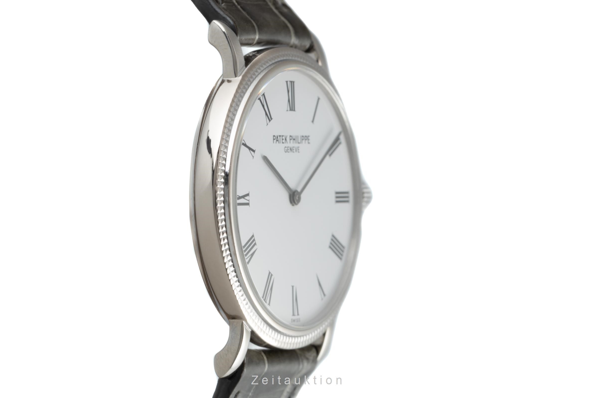 Patek Philippe Calatrava oro bianco 18 ct automatismo Kal. 240 Ref. 5120  | Zeitauktion