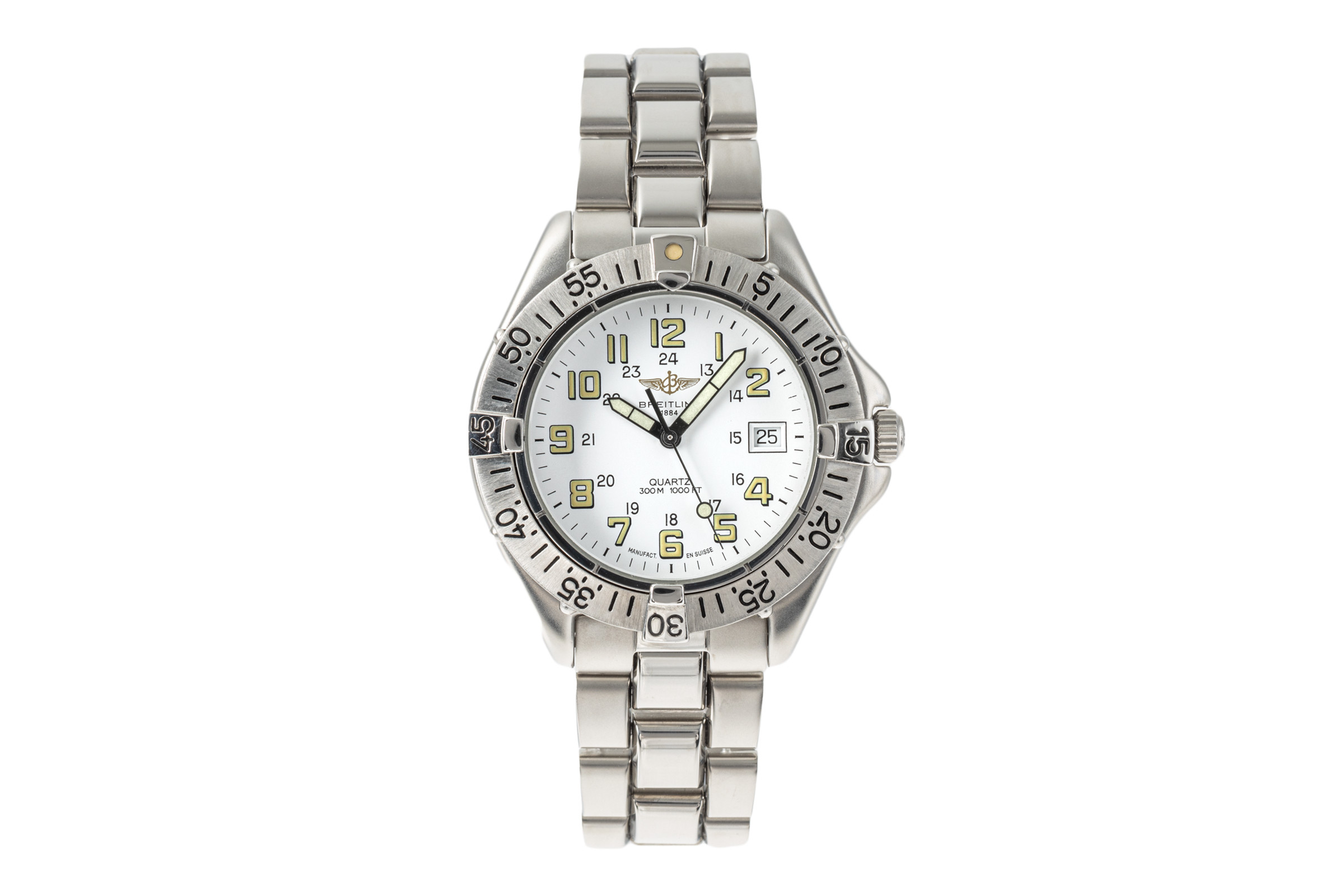 breitling a57035 quartz