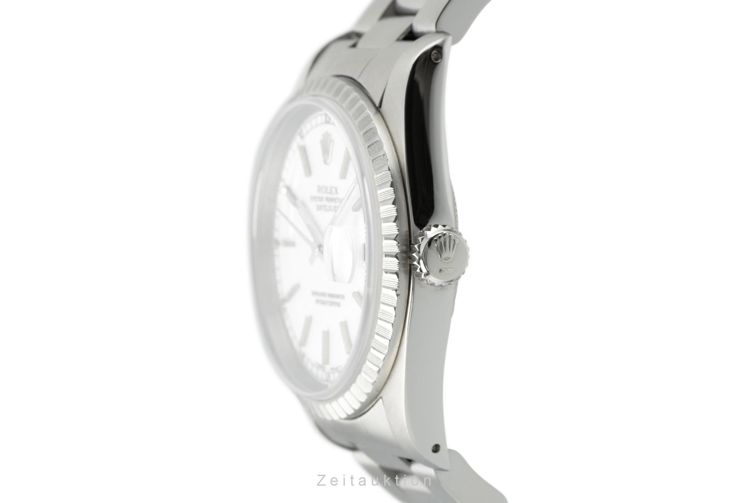 Rolex Datejust acciaio automatismo Kal. 3135 Ref. 16220  | Zeitauktion
