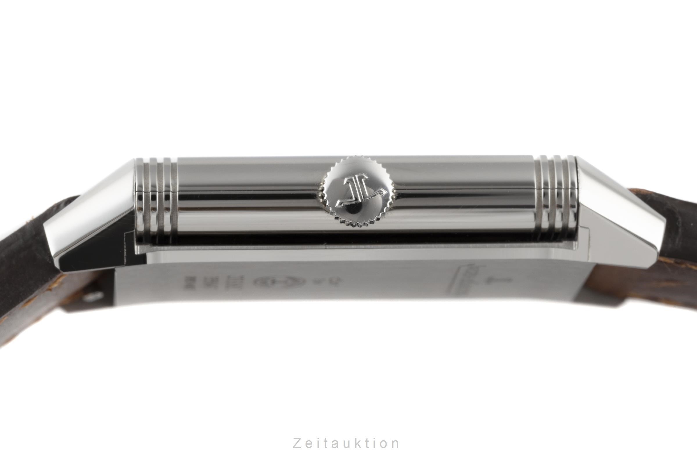 Jaeger-LeCoultre Reverso steel manual winding Ref. Q2438522, 313.8.62  | Zeitauktion