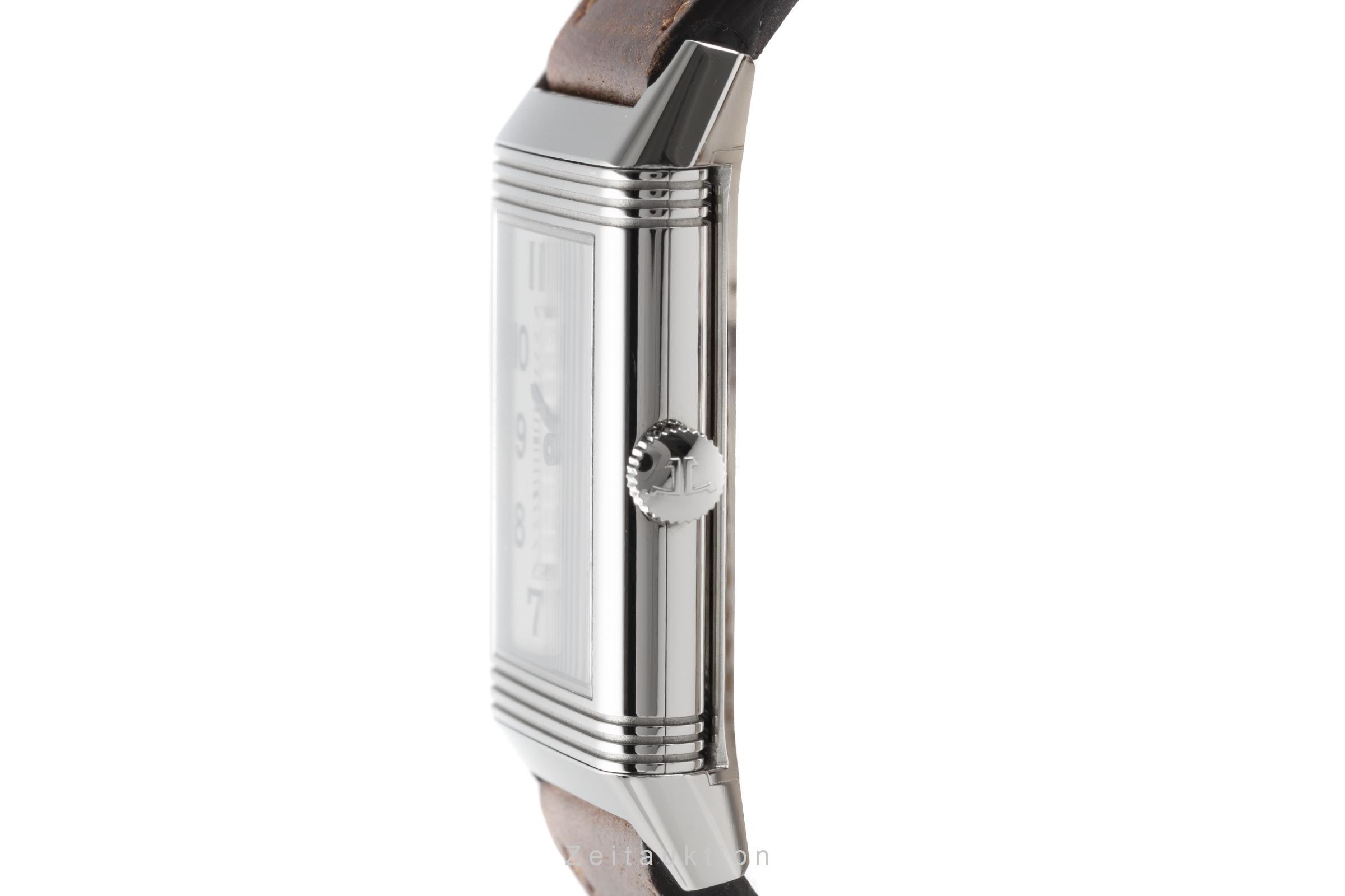 Jaeger-LeCoultre Reverso steel manual winding Ref. Q2438522, 313.8.62  | Zeitauktion