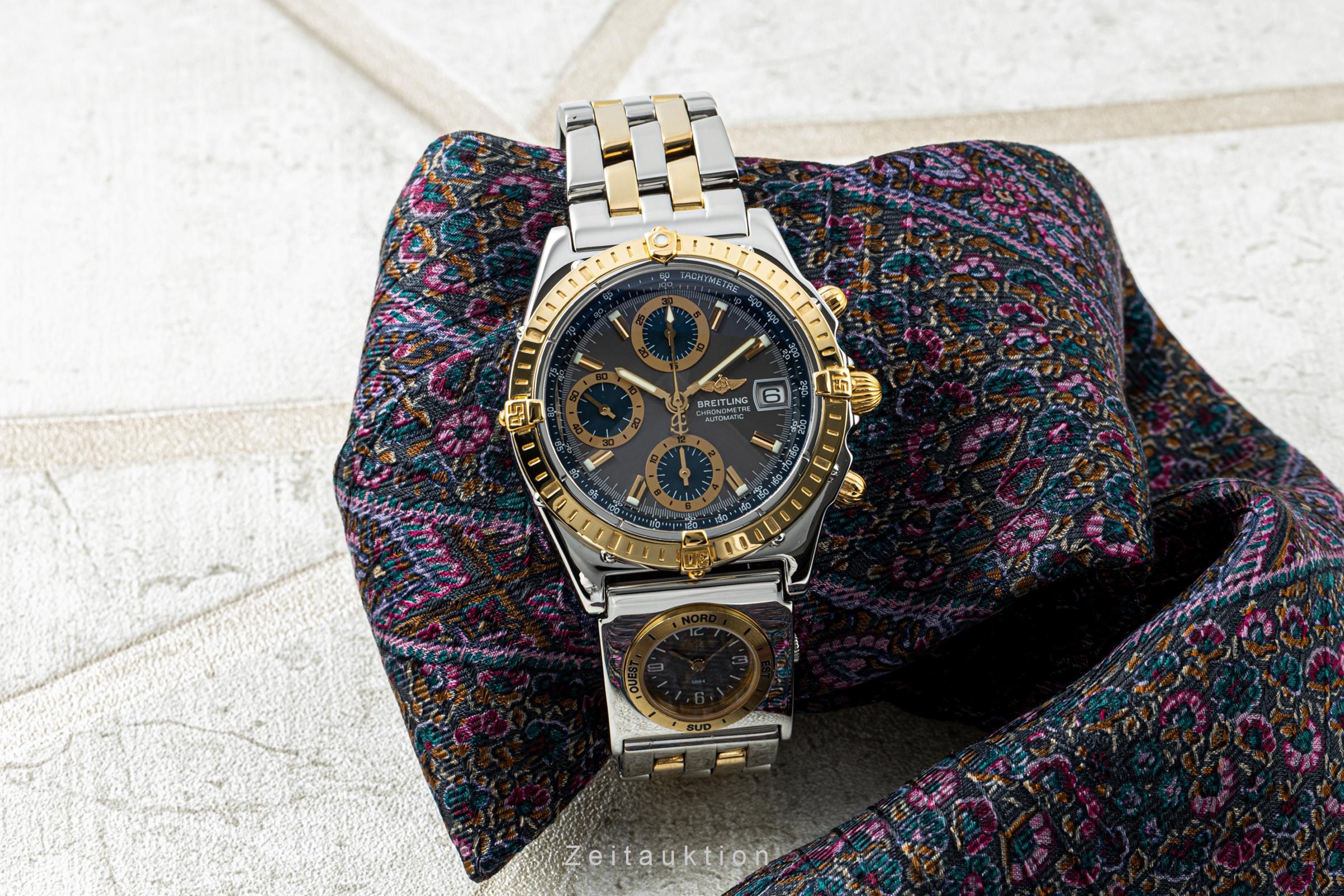 Breitling Chronomat chronograph steel / gold automatic Kal. B13/B61 Ref. B13352     B61172  | Zeitauktion