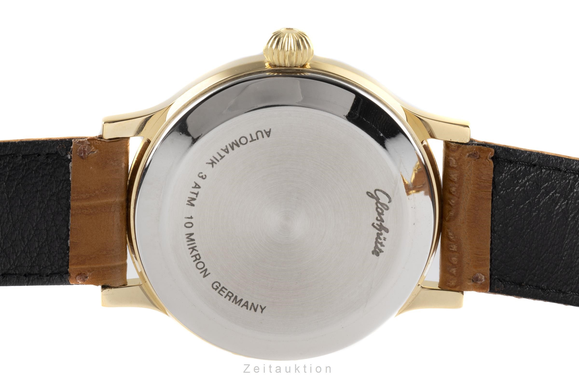 Glashütte Original Spezimat plata banada en oro automático Kal. GUB 10-30 Ref. 1031-27-13-04  | Zeitauktion