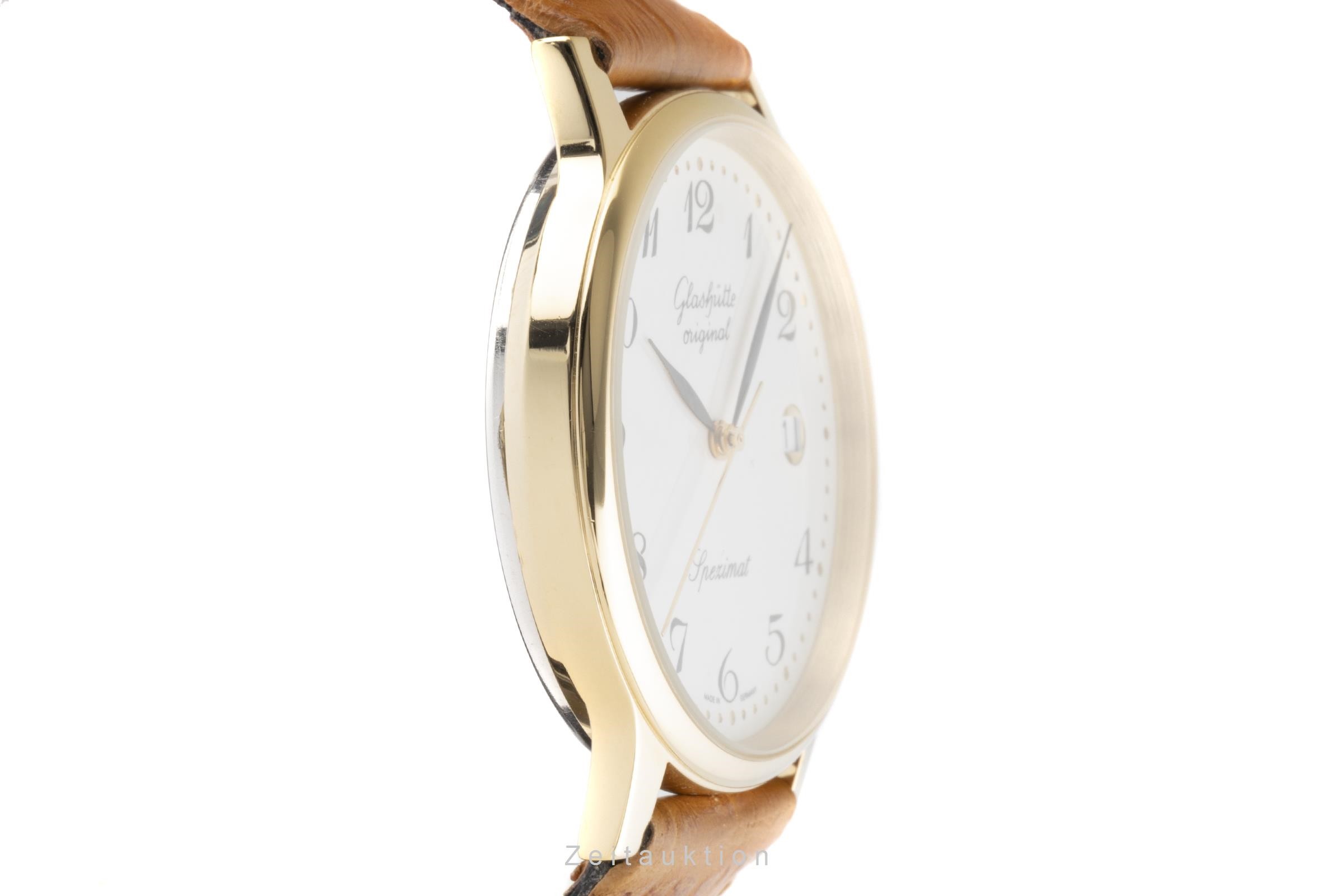 Glashütte Original Spezimat plata banada en oro automático Kal. GUB 10-30 Ref. 1031-27-13-04  | Zeitauktion