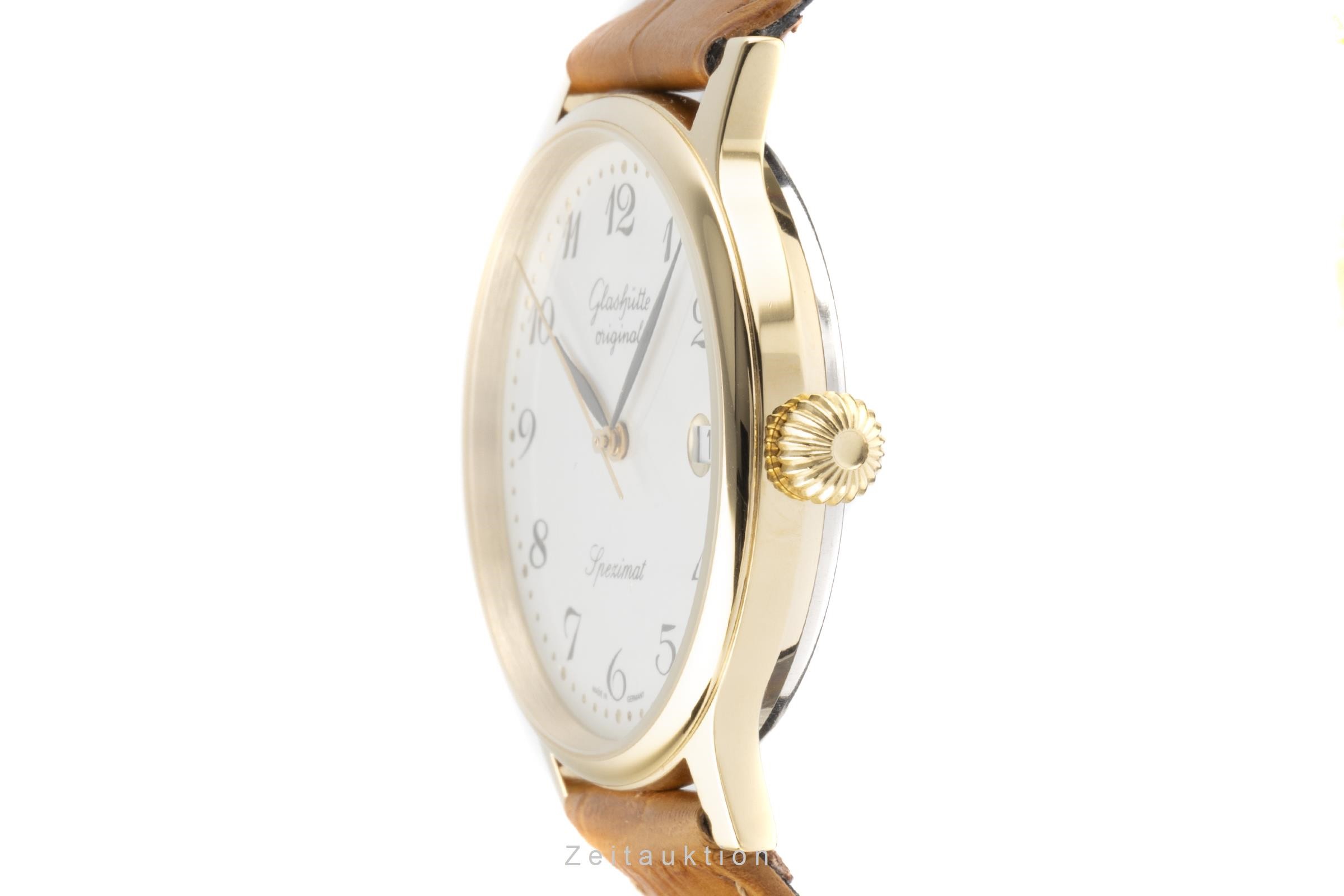 Glashütte Original Spezimat plata banada en oro automático Kal. GUB 10-30 Ref. 1031-27-13-04  | Zeitauktion