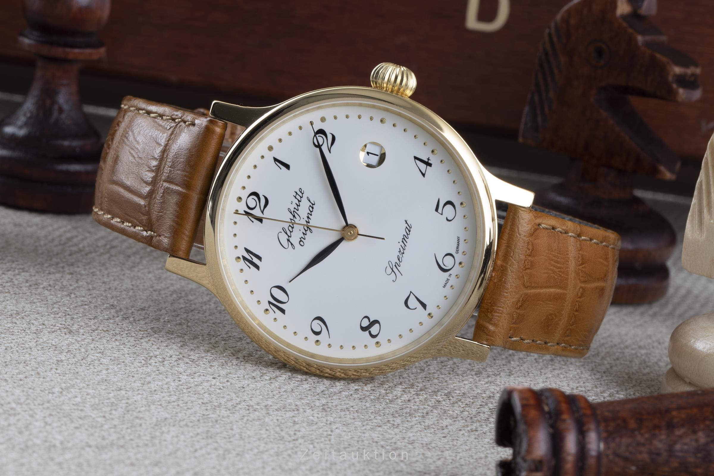 Glashütte Original Spezimat silver-gilt automatic Kal. GUB 10-30 Ref. 1031-27-13-04  | Zeitauktion