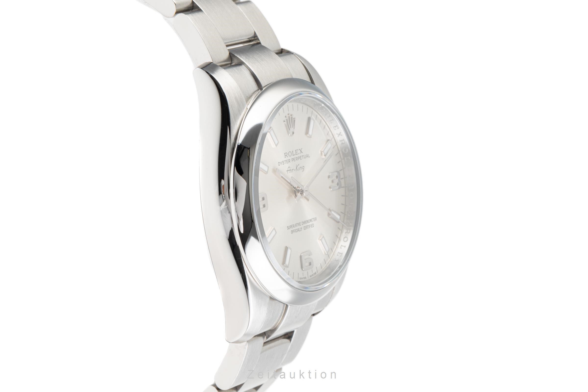 Rolex Air King acero automático Kal. 3130 Ref. 114200  | Zeitauktion