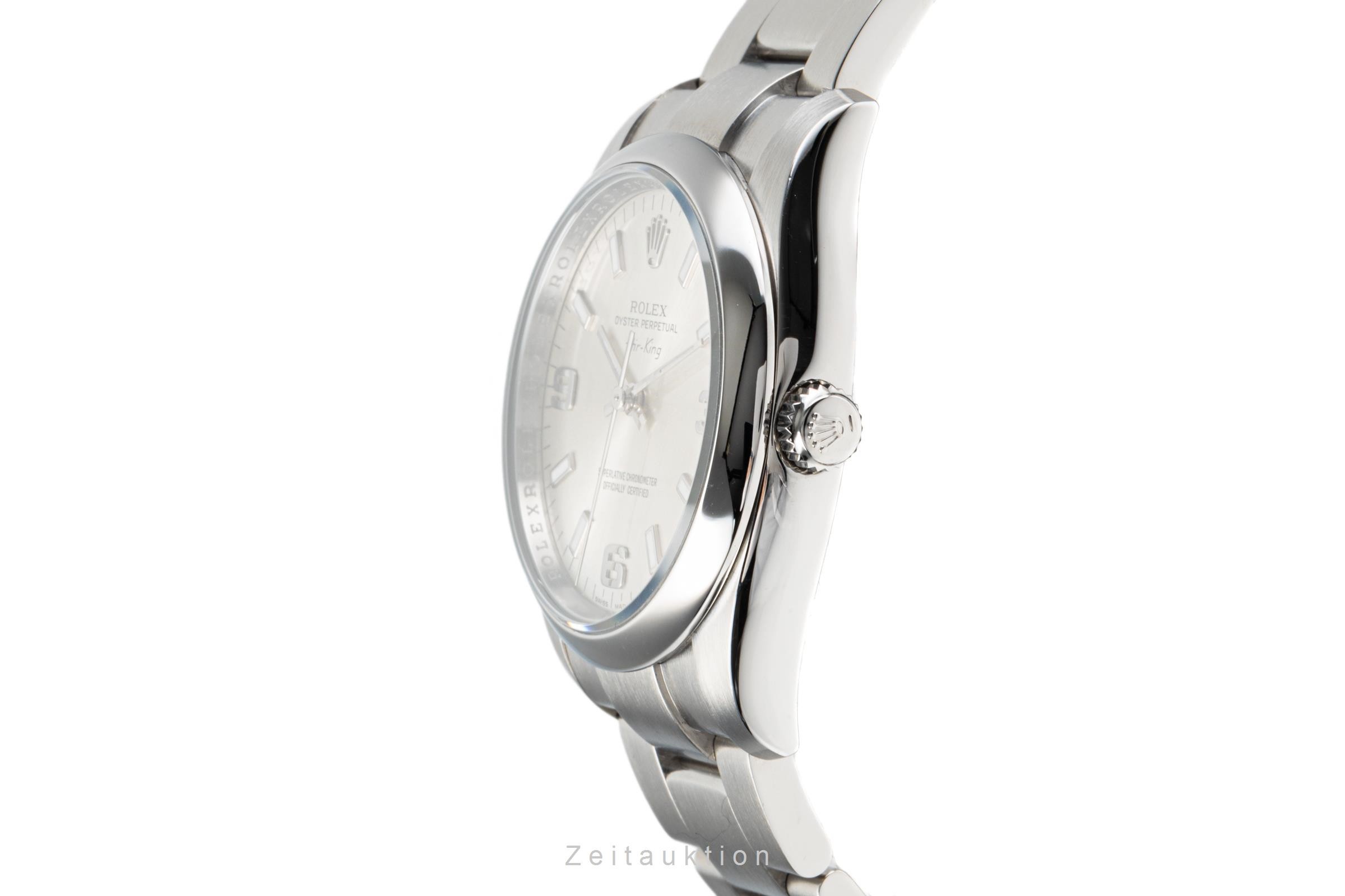 Rolex Air King acero automático Kal. 3130 Ref. 114200  | Zeitauktion