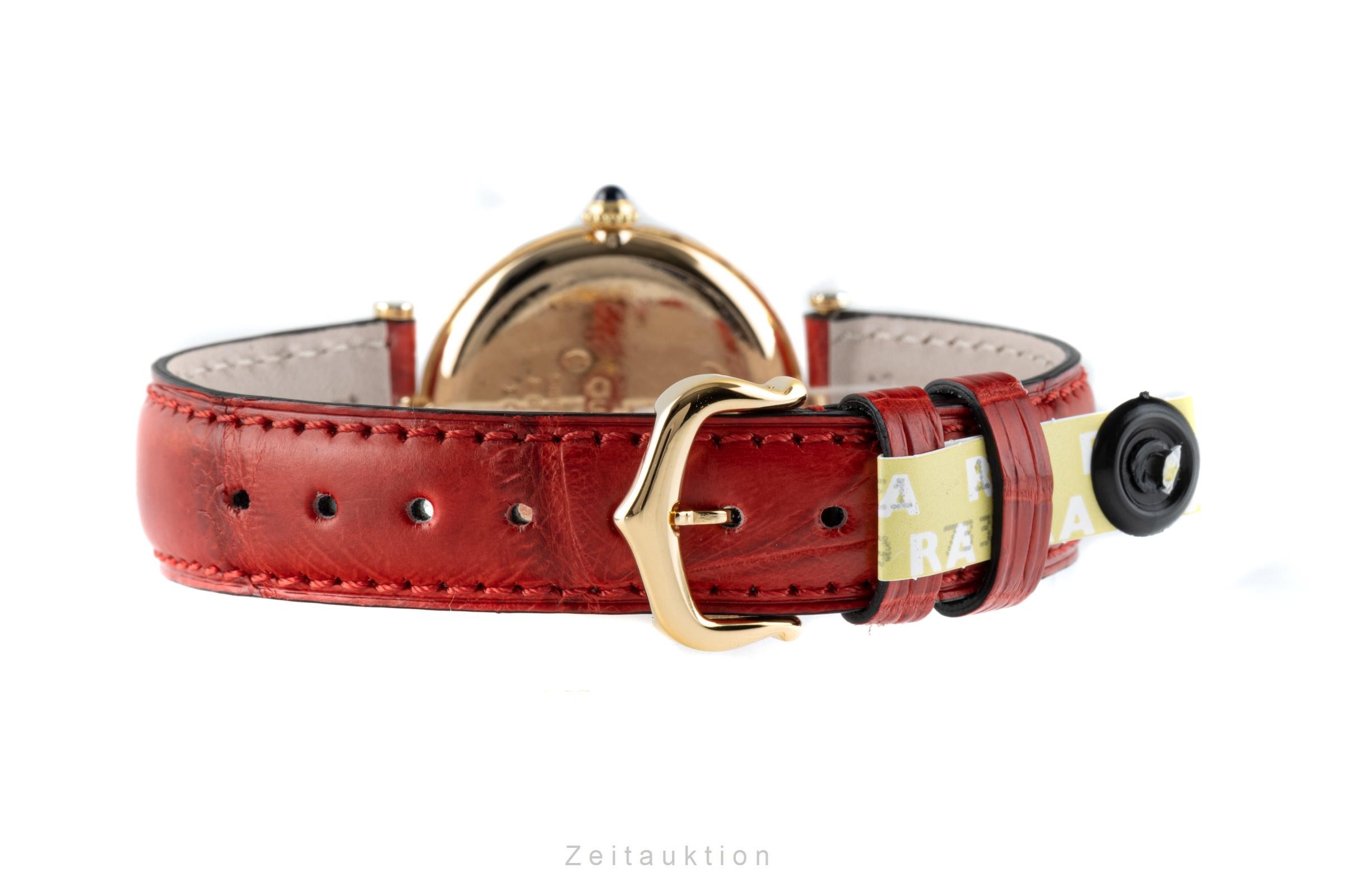 Cartier Vendome oro 18 ct quarzo Kal. 690 Ref. 881001  | Zeitauktion