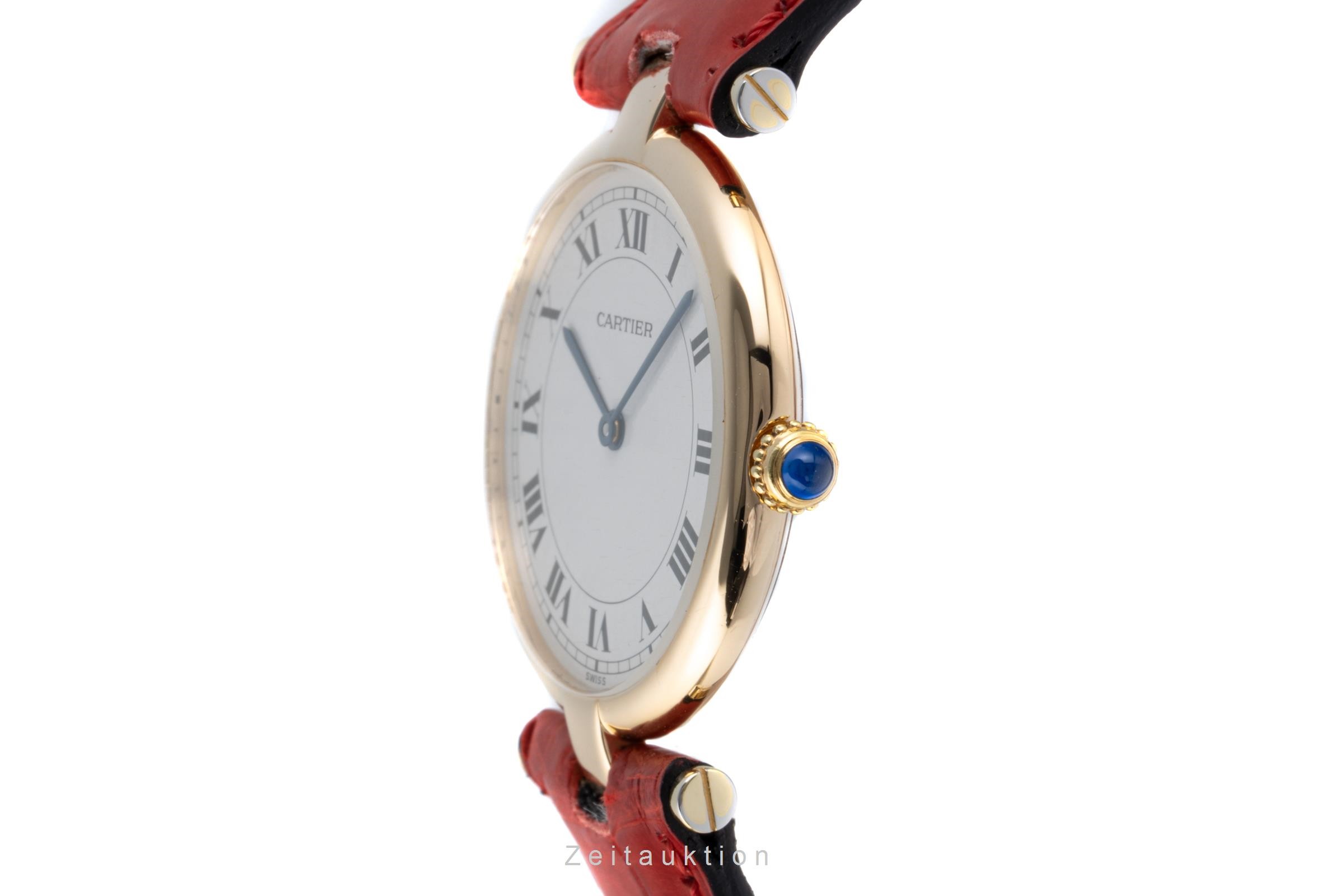 Cartier Vendome oro 18 ct quarzo Kal. 690 Ref. 881001  | Zeitauktion