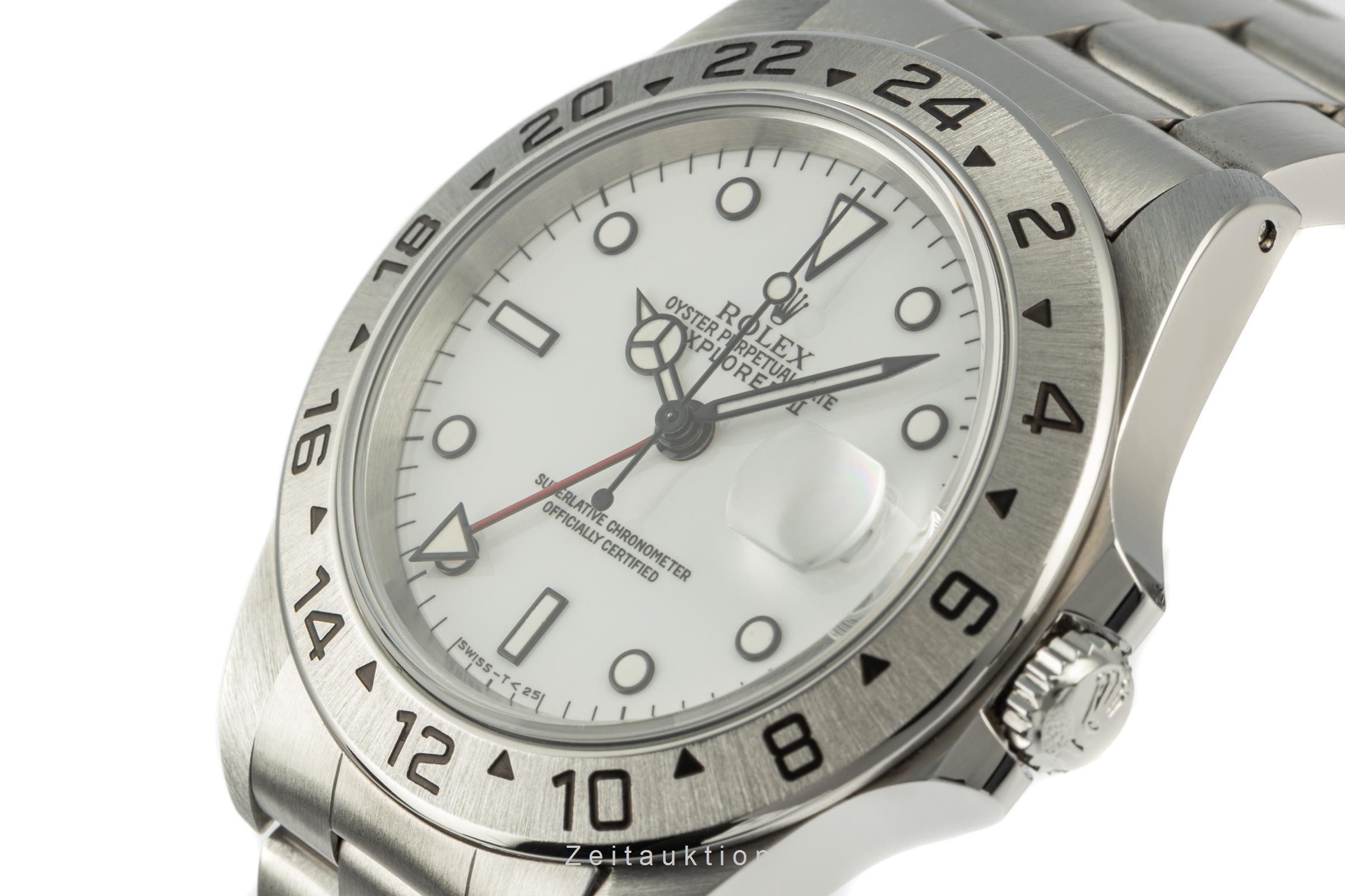 Rolex Explorer II steel automatic Kal. 3185 Ref. 16570  | Zeitauktion