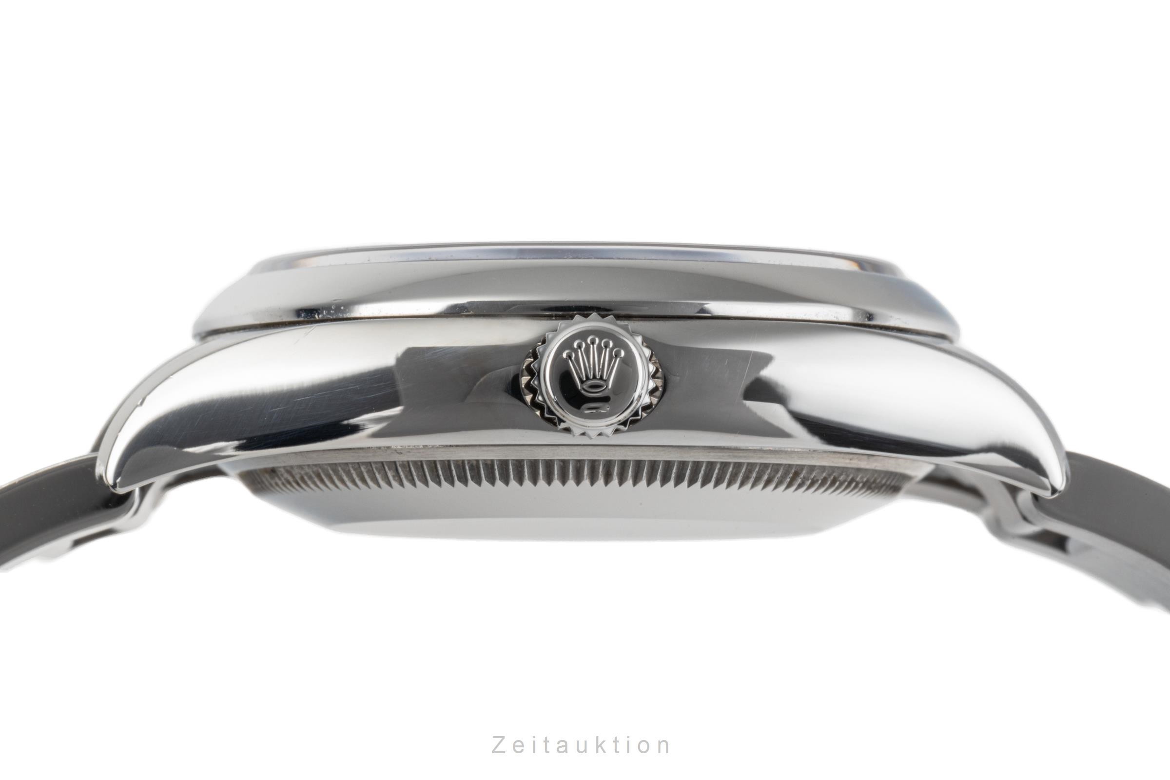 Rolex Oyster Perpetual Stahl Automatik Kal. 3130 Ref. 114200  | Zeitauktion