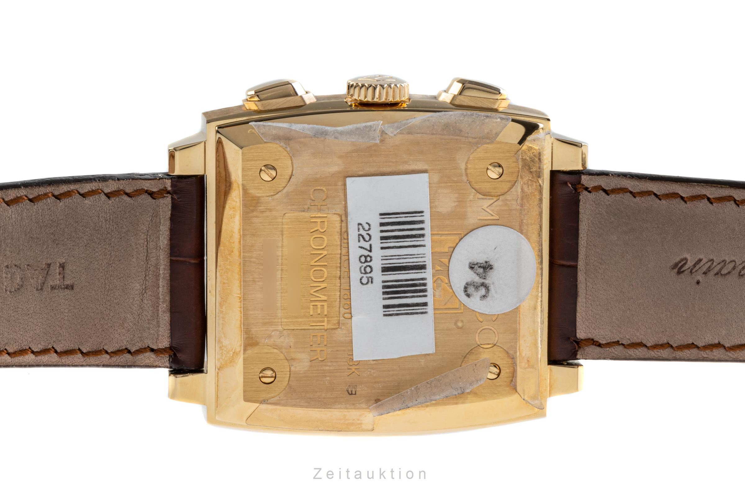 Tag Heuer Monaco cronografo oro 18 ct automatismo Kal. 17 Ref. CW5140  | Zeitauktion