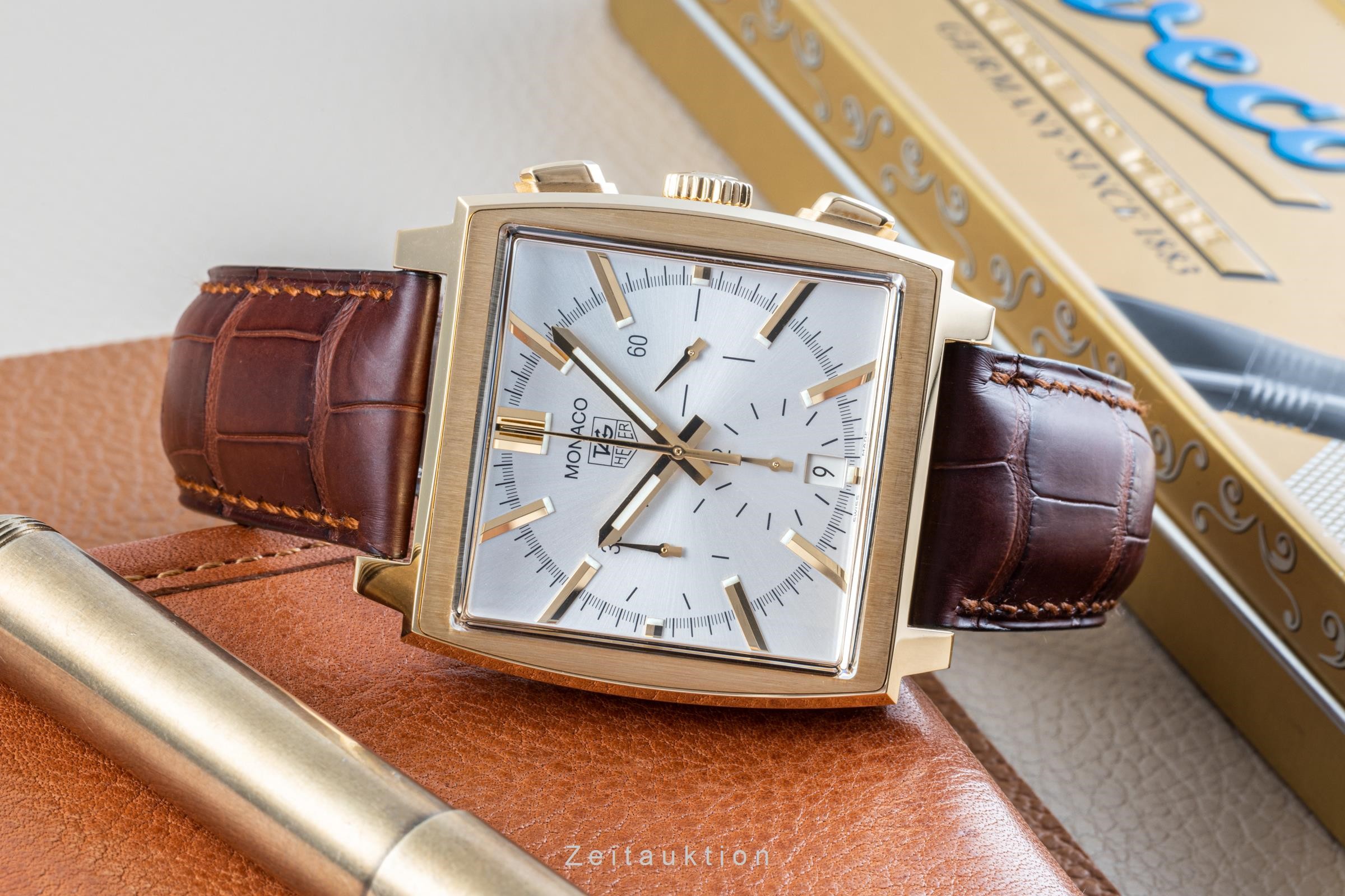 Tag heuer 2025 monaco gold