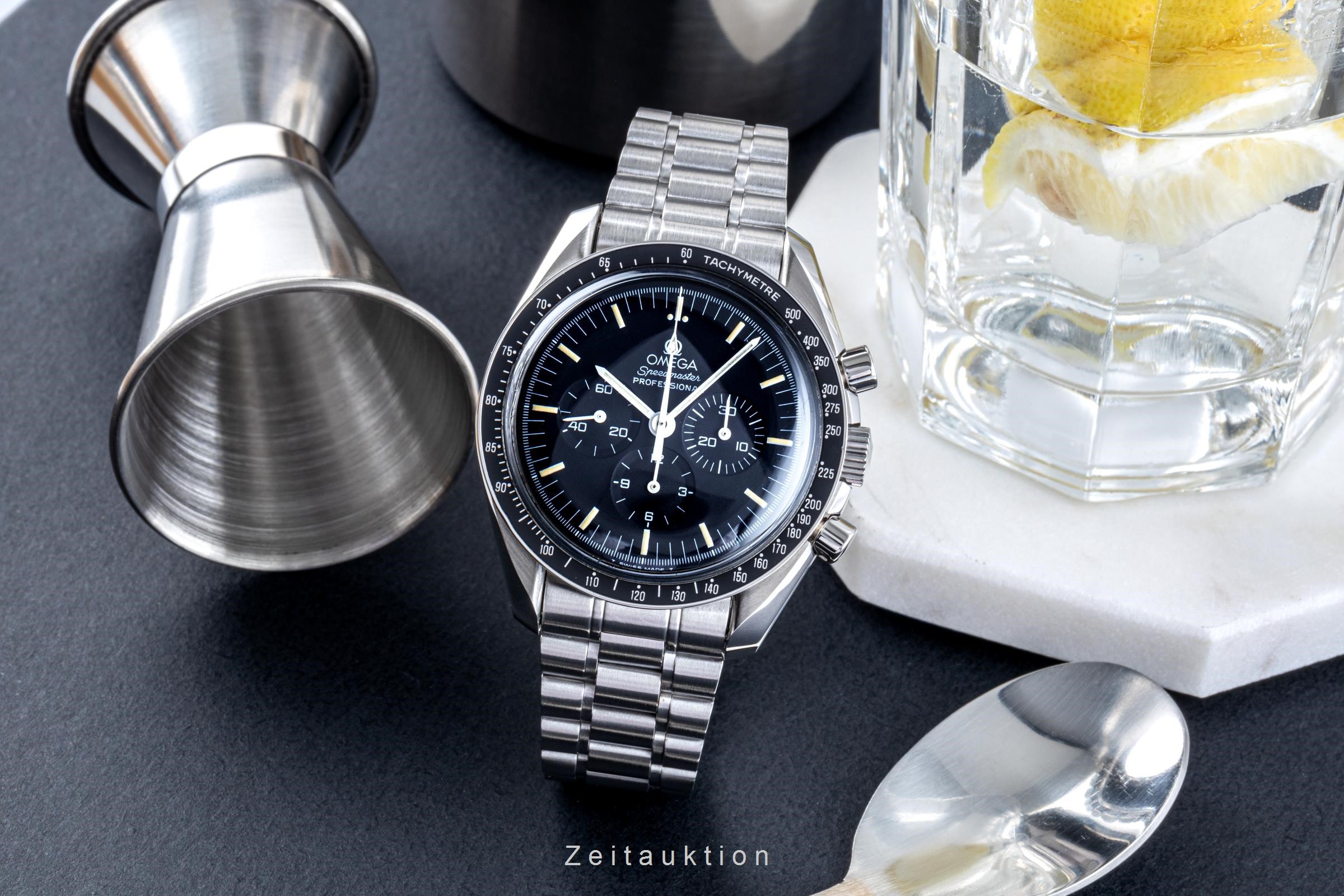 Omega Speedmaster Moonwatch cronografo acciaio carica manuale Kal. 861 Ref. 145.0022, 3590.50.00   | Zeitauktion