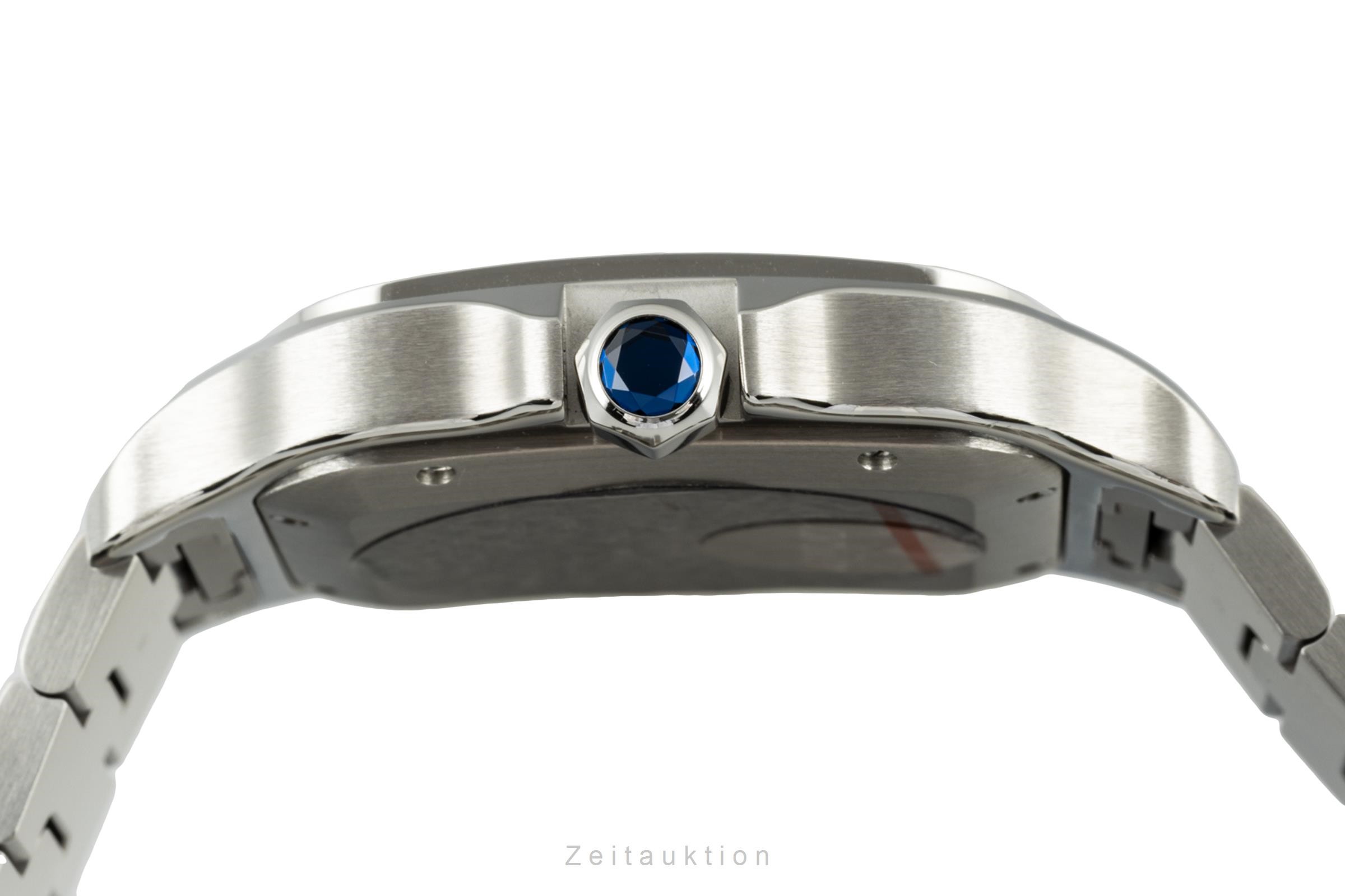 Cartier Santos steel automatic Kal. 1847MC Ref. WSSA0009, 4072  | Zeitauktion