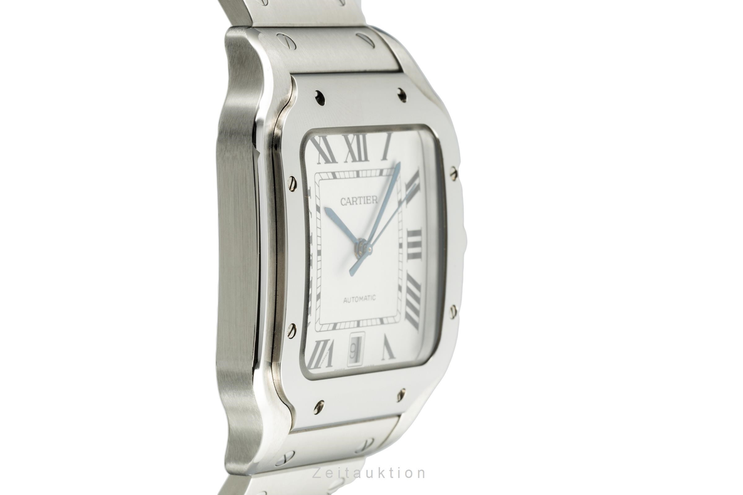 Cartier Santos steel automatic Kal. 1847MC Ref. WSSA0009, 4072  | Zeitauktion