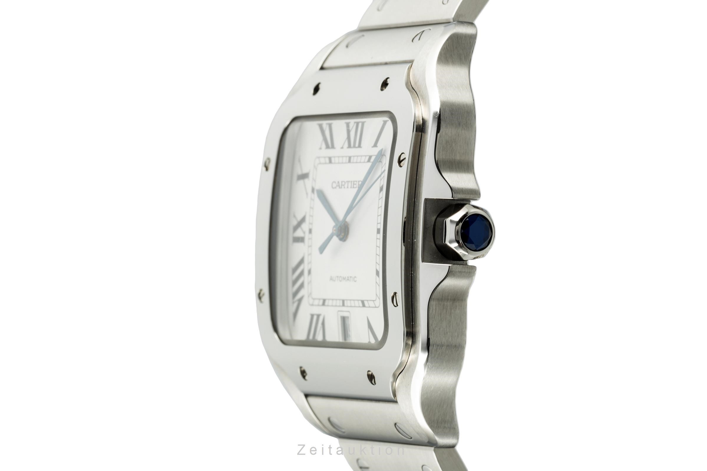 Cartier Santos steel automatic Kal. 1847MC Ref. WSSA0009, 4072  | Zeitauktion