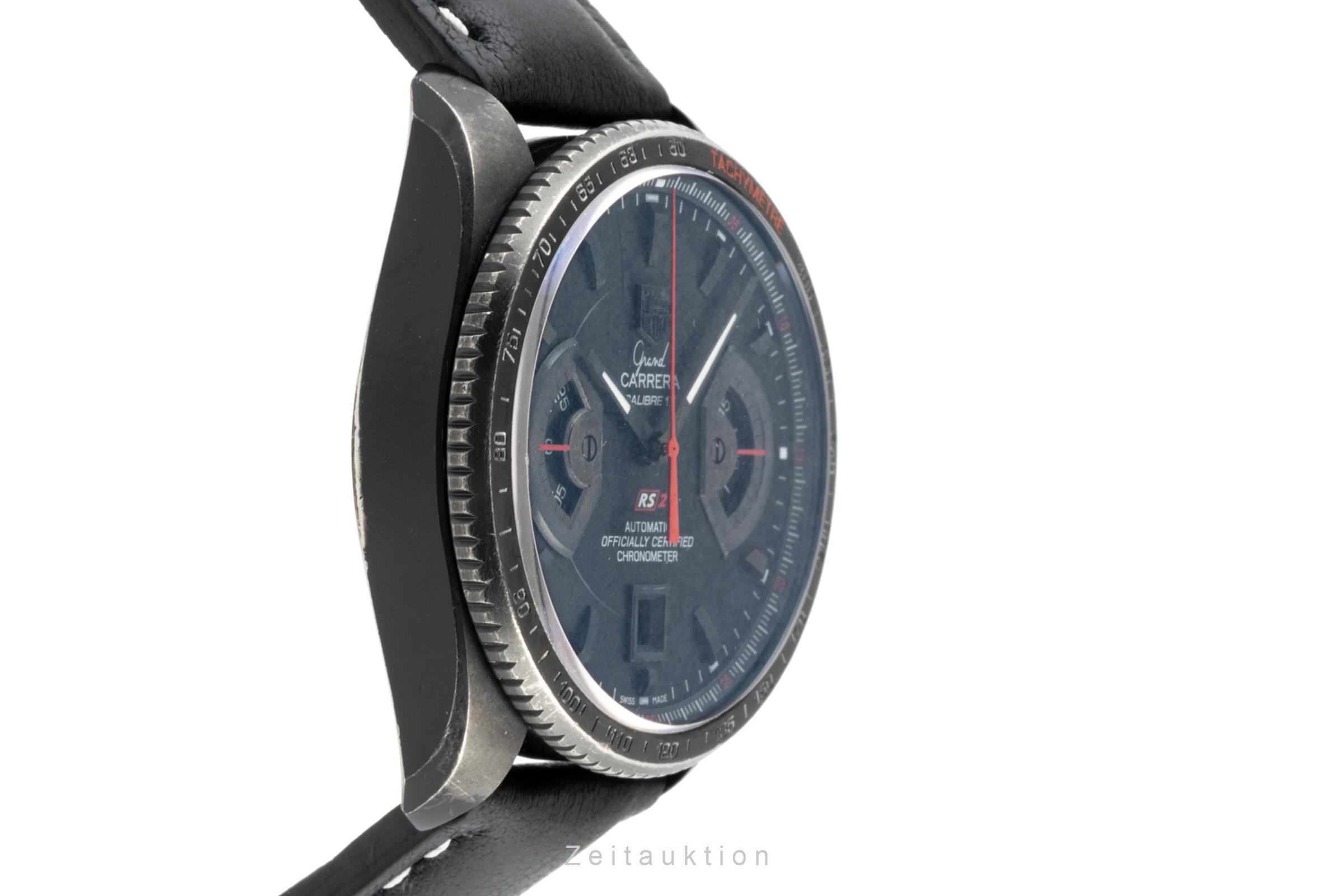 Tag Heuer Carrera Chronograph Titan Automatik Kal. 17 Ref. CAV518B  | Zeitauktion