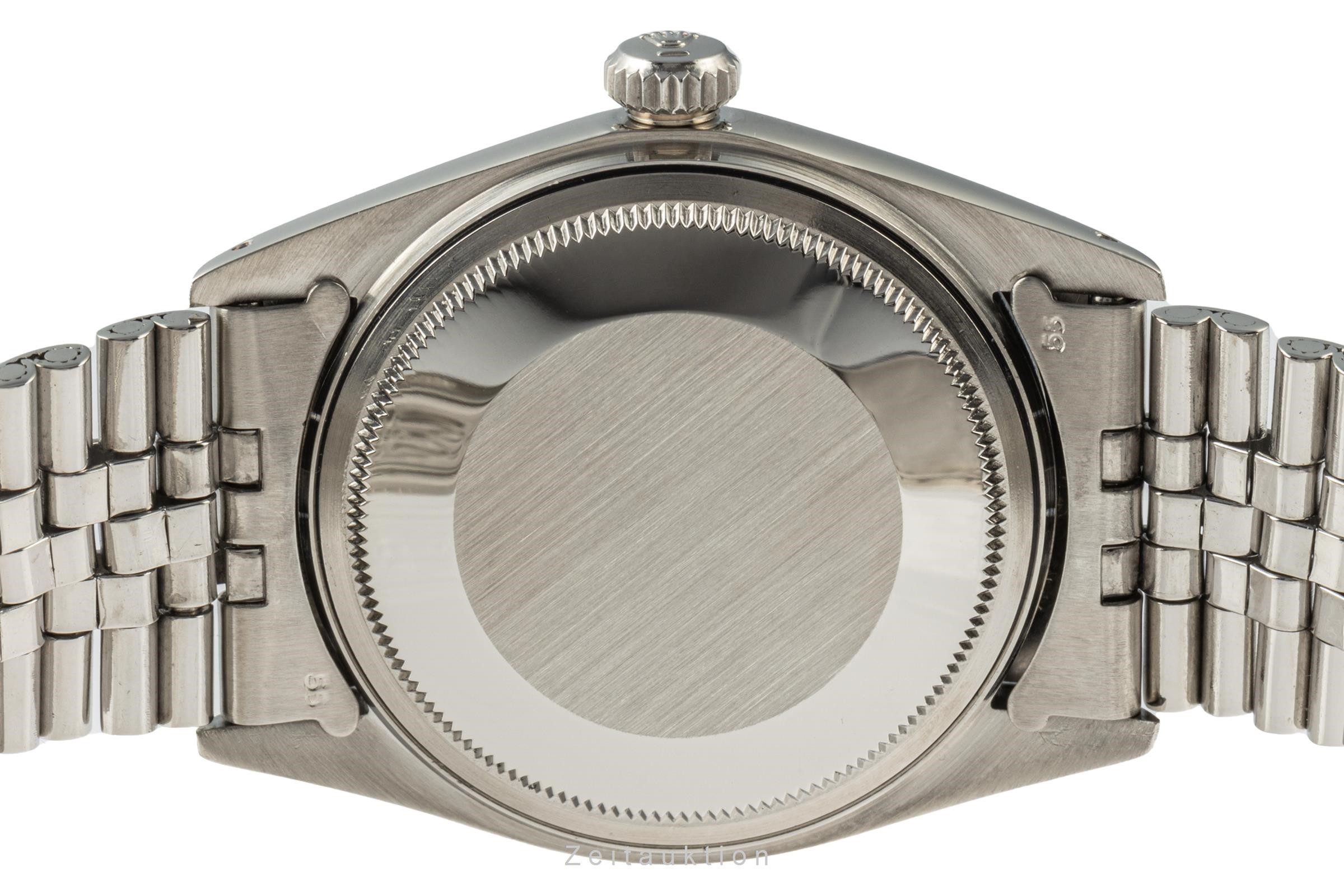 Rolex Datejust Stahl / Weissgold Automatik Kal. 1570 Ref. 1601 VINTAGE  | Zeitauktion