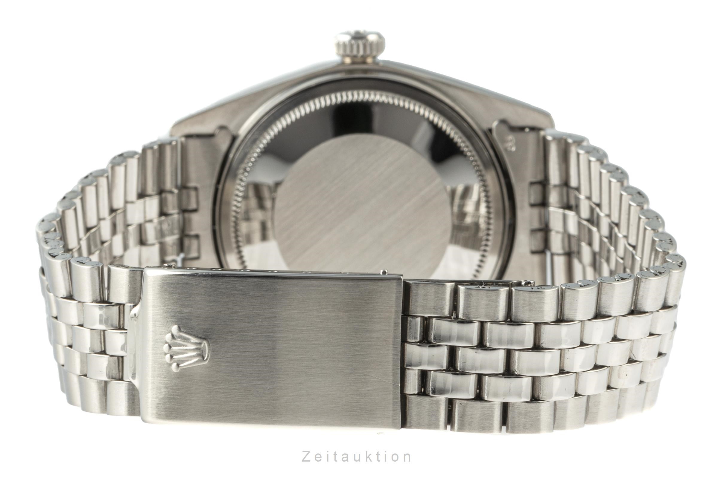 Rolex Datejust Stahl / Weissgold Automatik Kal. 1570 Ref. 1601 VINTAGE  | Zeitauktion
