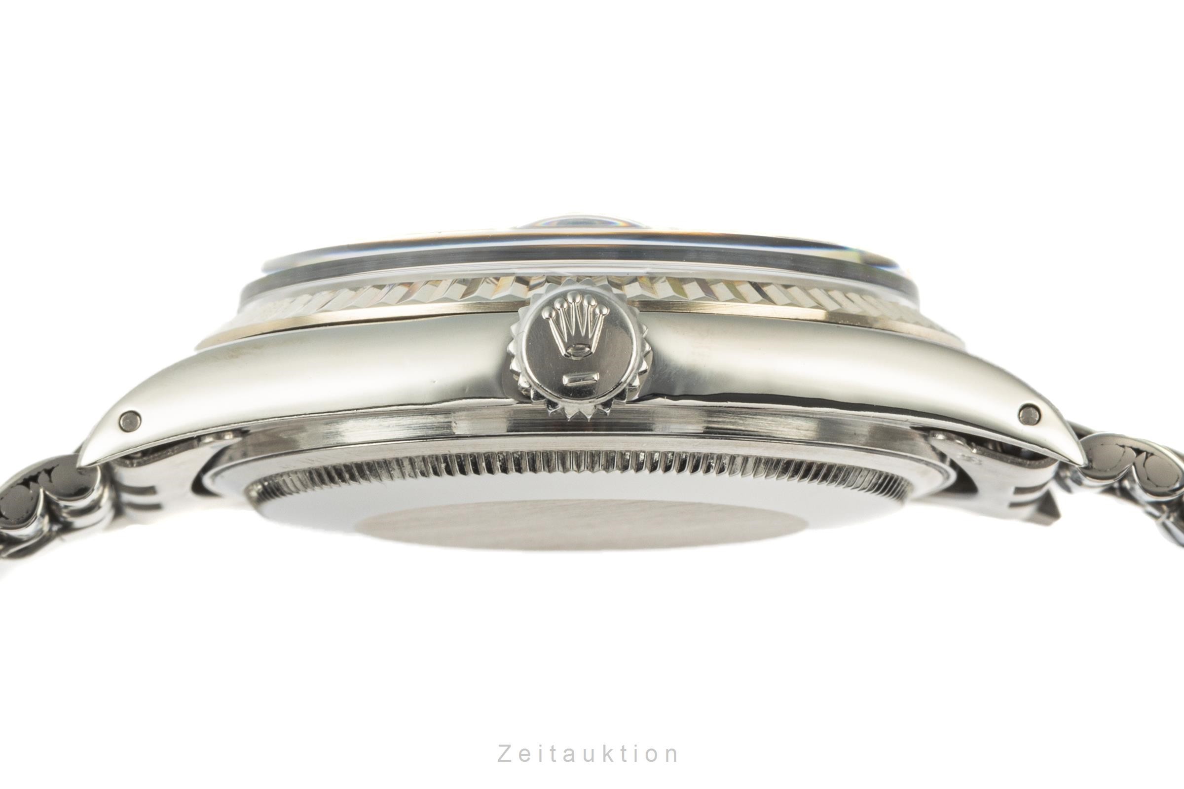 Rolex Datejust Stahl / Weissgold Automatik Kal. 1570 Ref. 1601 VINTAGE  | Zeitauktion