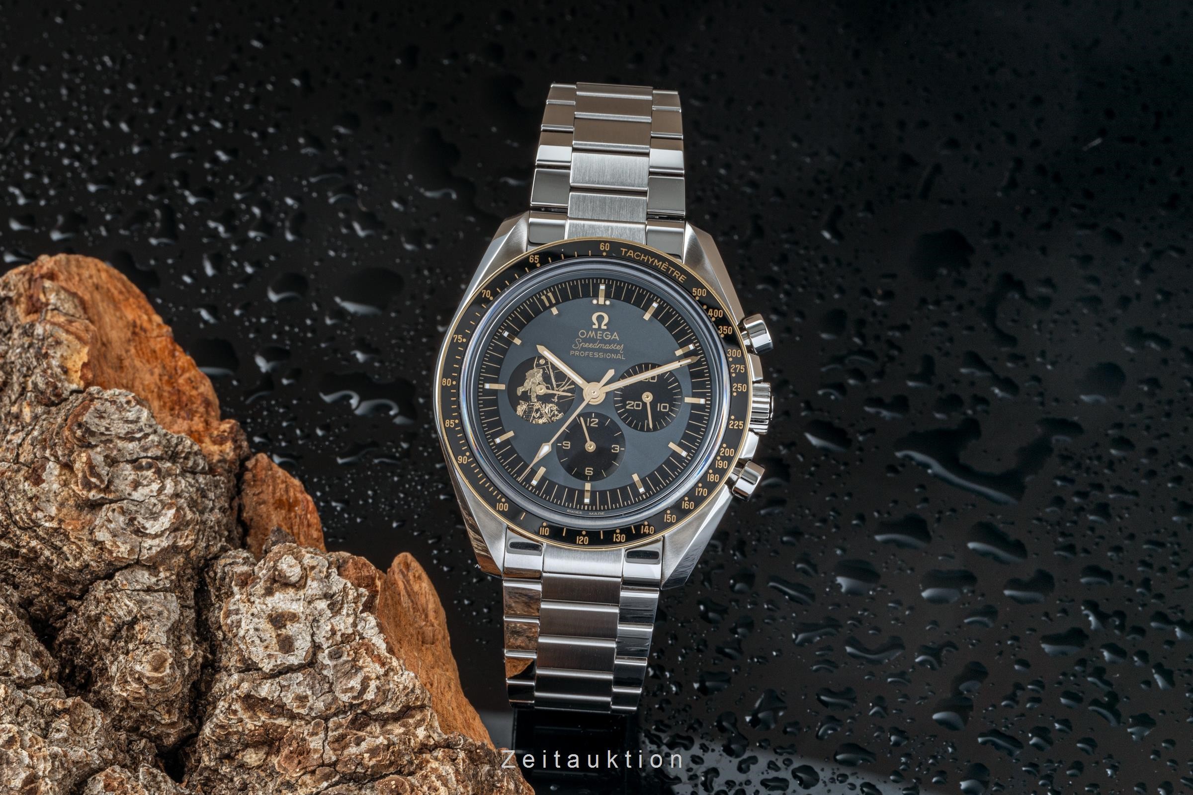 Omega Speedmaster chronograph steel / gold manual winding Kal. 3861 Ref. 310.20.42.50.01.001 LIMITED EDITION | Zeitauktion