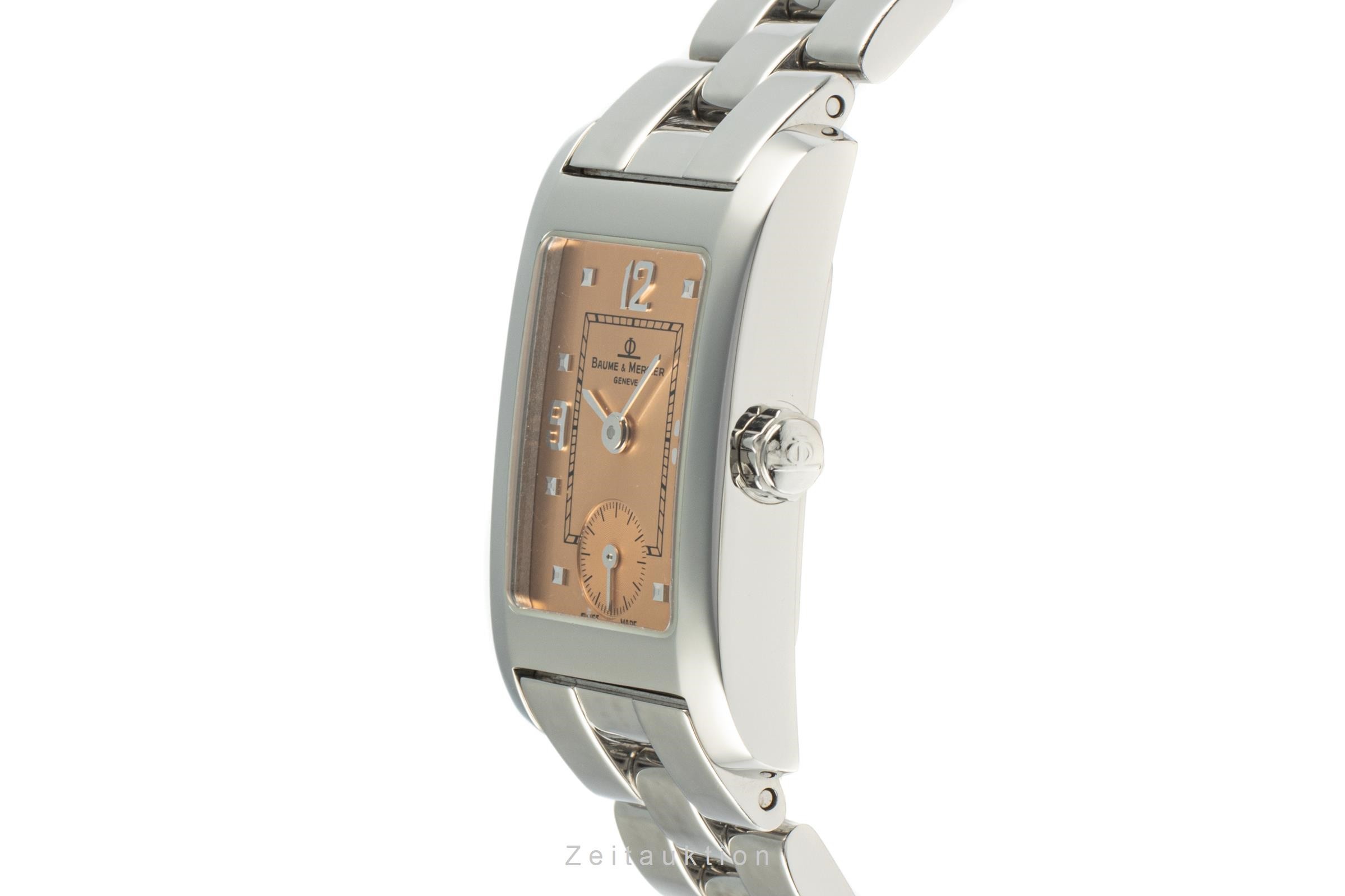 Baume & Mercier Hampton steel quartz Kal. BM10163 Ref. MV045139  | Zeitauktion