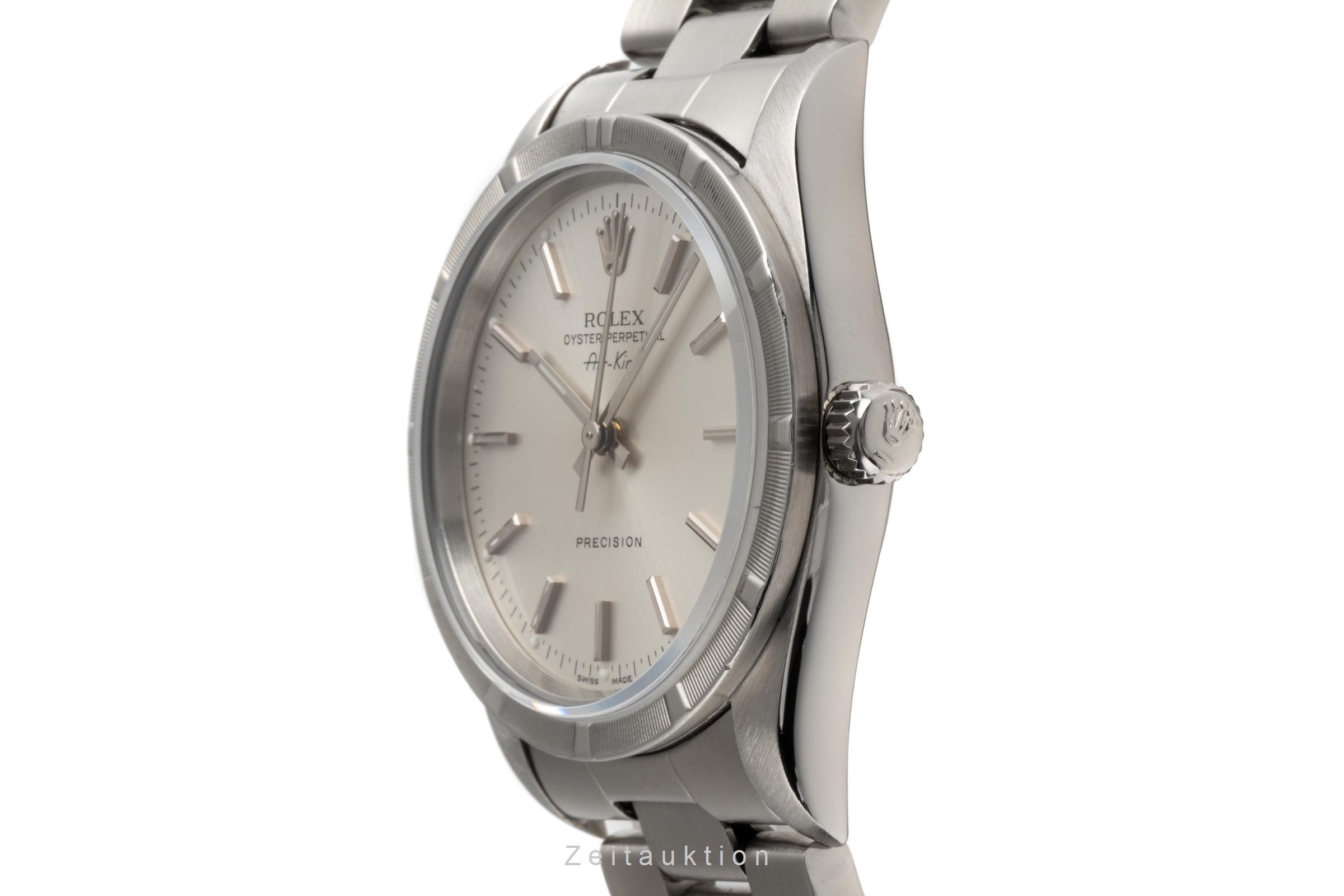 Rolex Air King Stahl Automatik Kal. 3000 Ref. 14010  | Zeitauktion