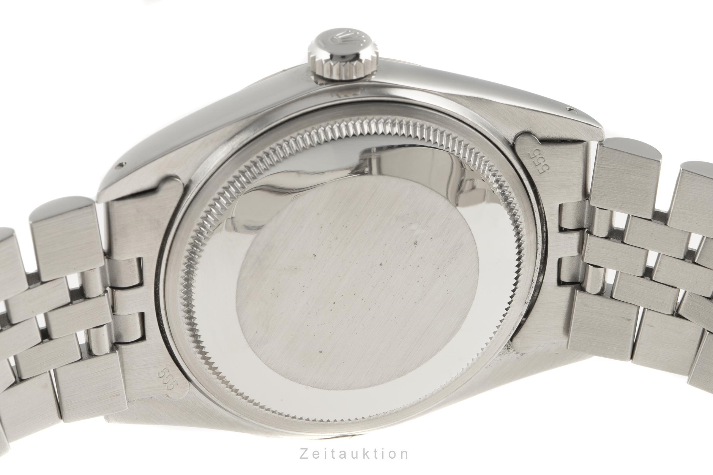 Rolex Datejust acciaio / oro bianco automatismo Kal. 3035 Ref. 16014  | Zeitauktion