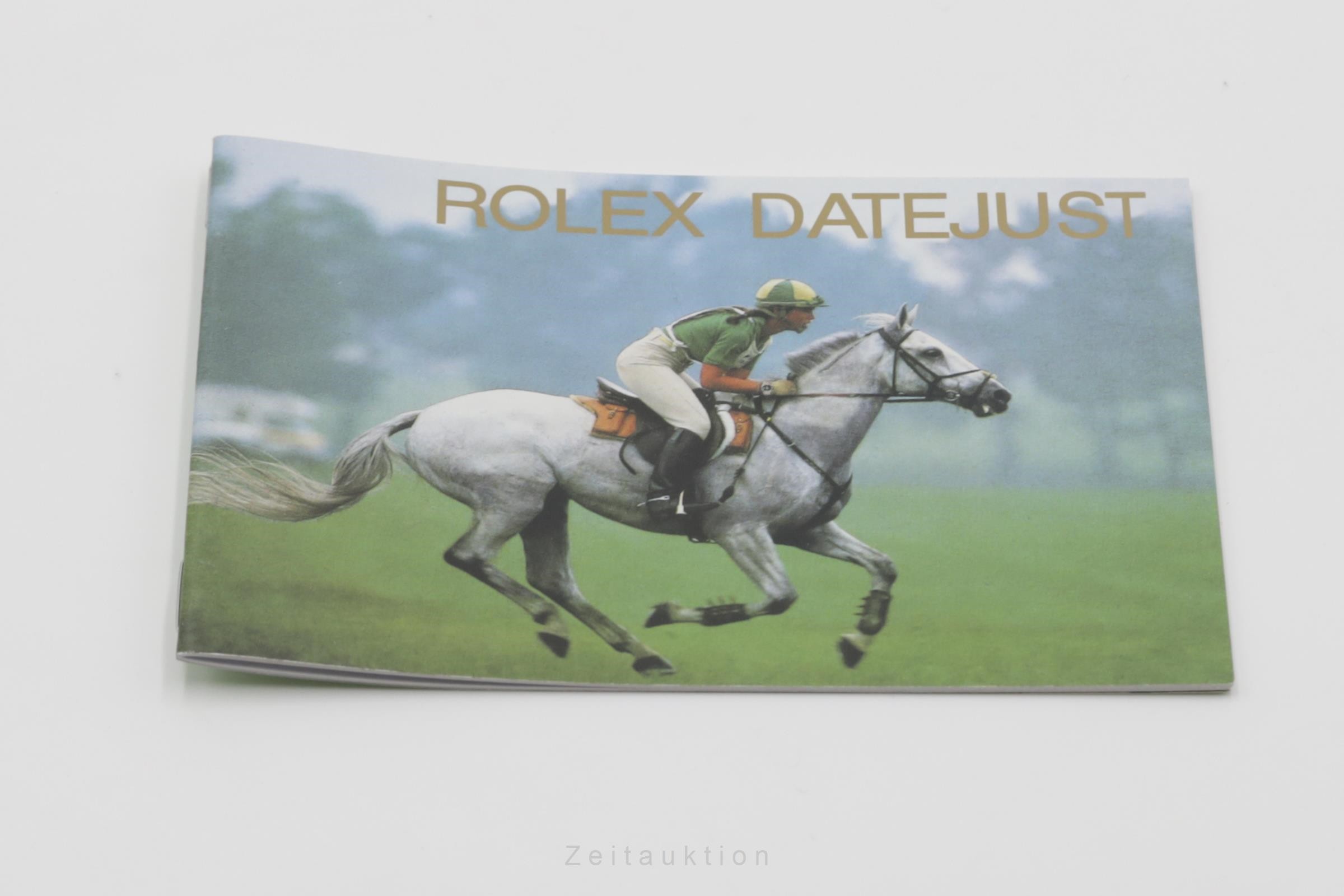 Rolex Datejust acciaio / oro bianco automatismo Kal. 3035 Ref. 16014  | Zeitauktion