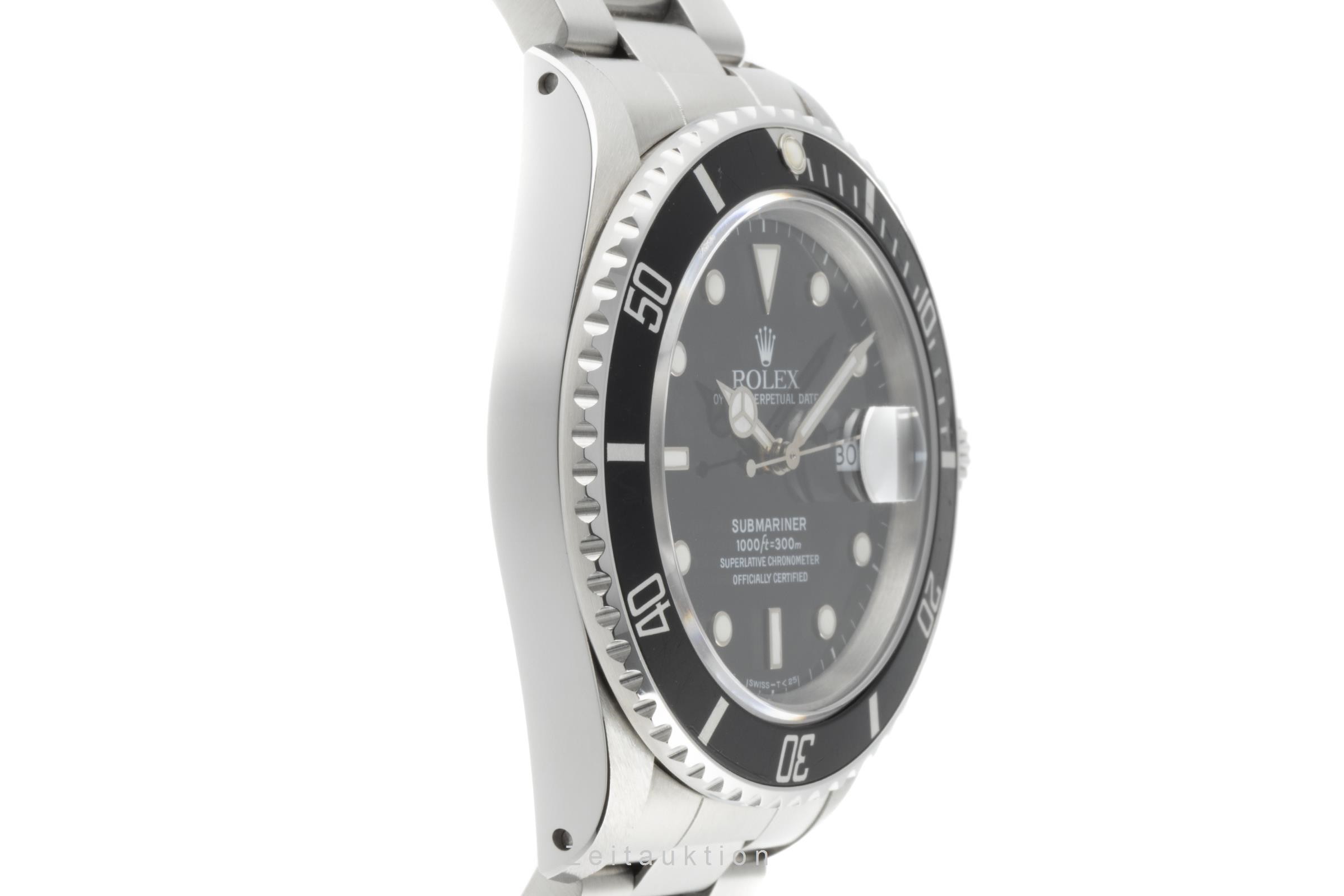 Rolex Submariner acero automático Kal. 3035 Ref. 168000  | Zeitauktion