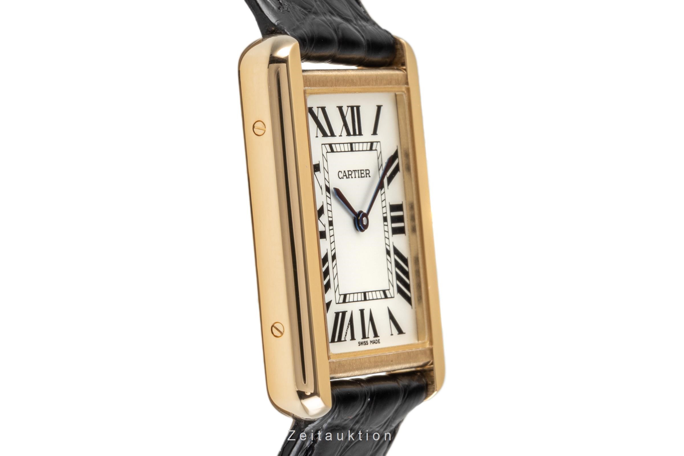 Cartier Tank 18 ct gold quartz Kal. 690 Ref. W5200004, 3167  | Zeitauktion