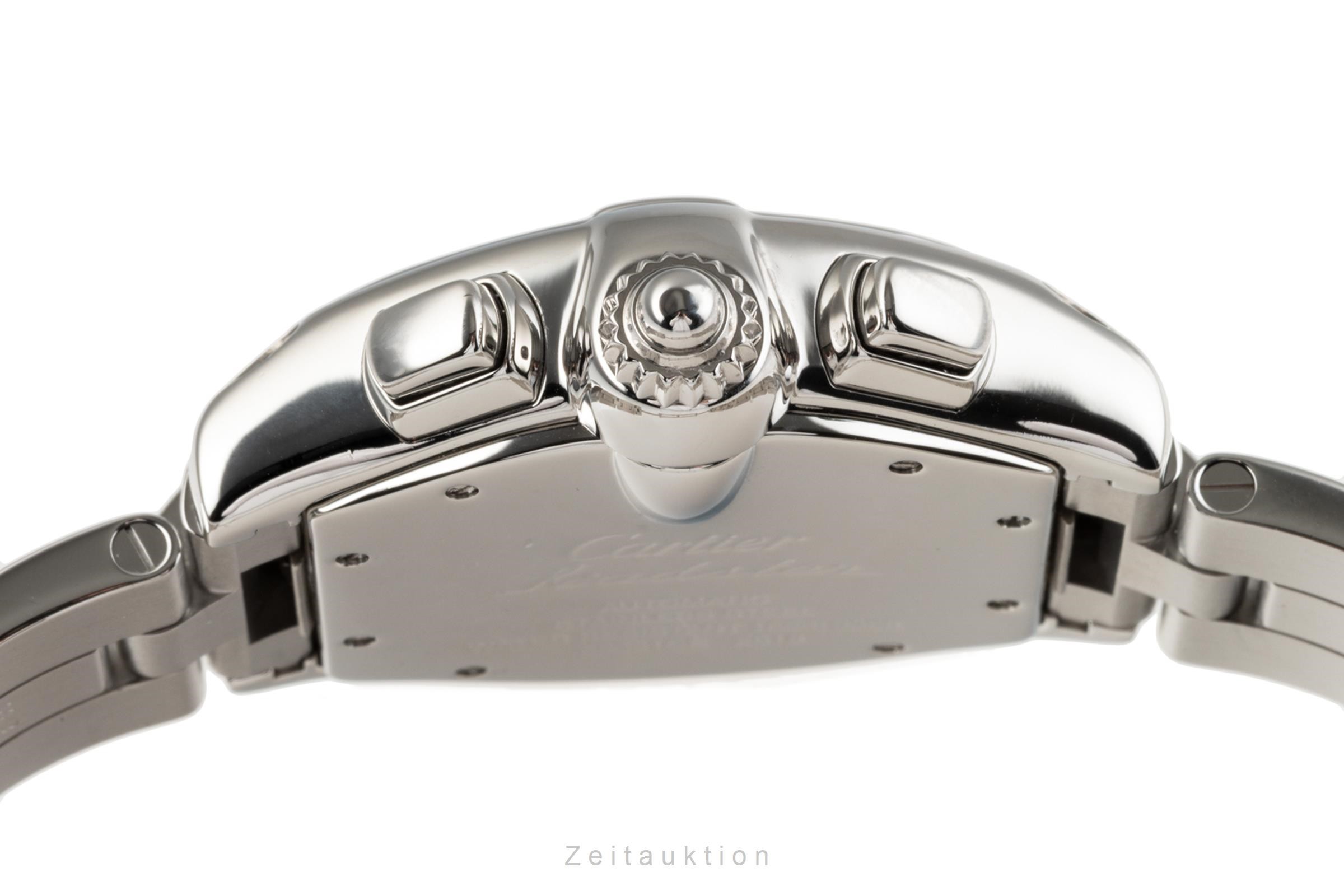 Cartier Roadster Chronograph Stahl Automatik Kal. 8510 Ref. 2618  | Zeitauktion