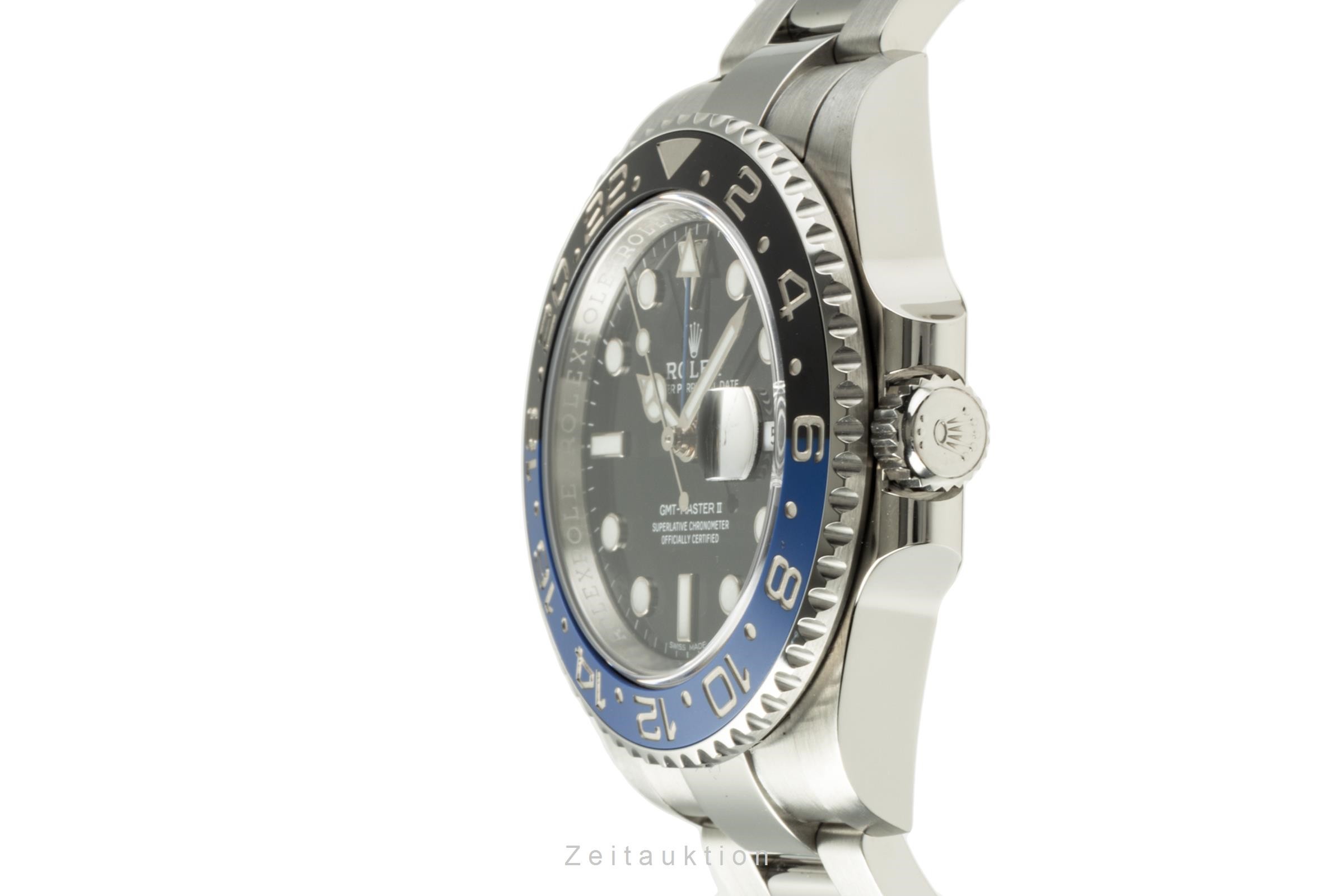Rolex GMT-Master II Stahl Automatik Kal. 3185 Ref. 116710BLNR  | Zeitauktion