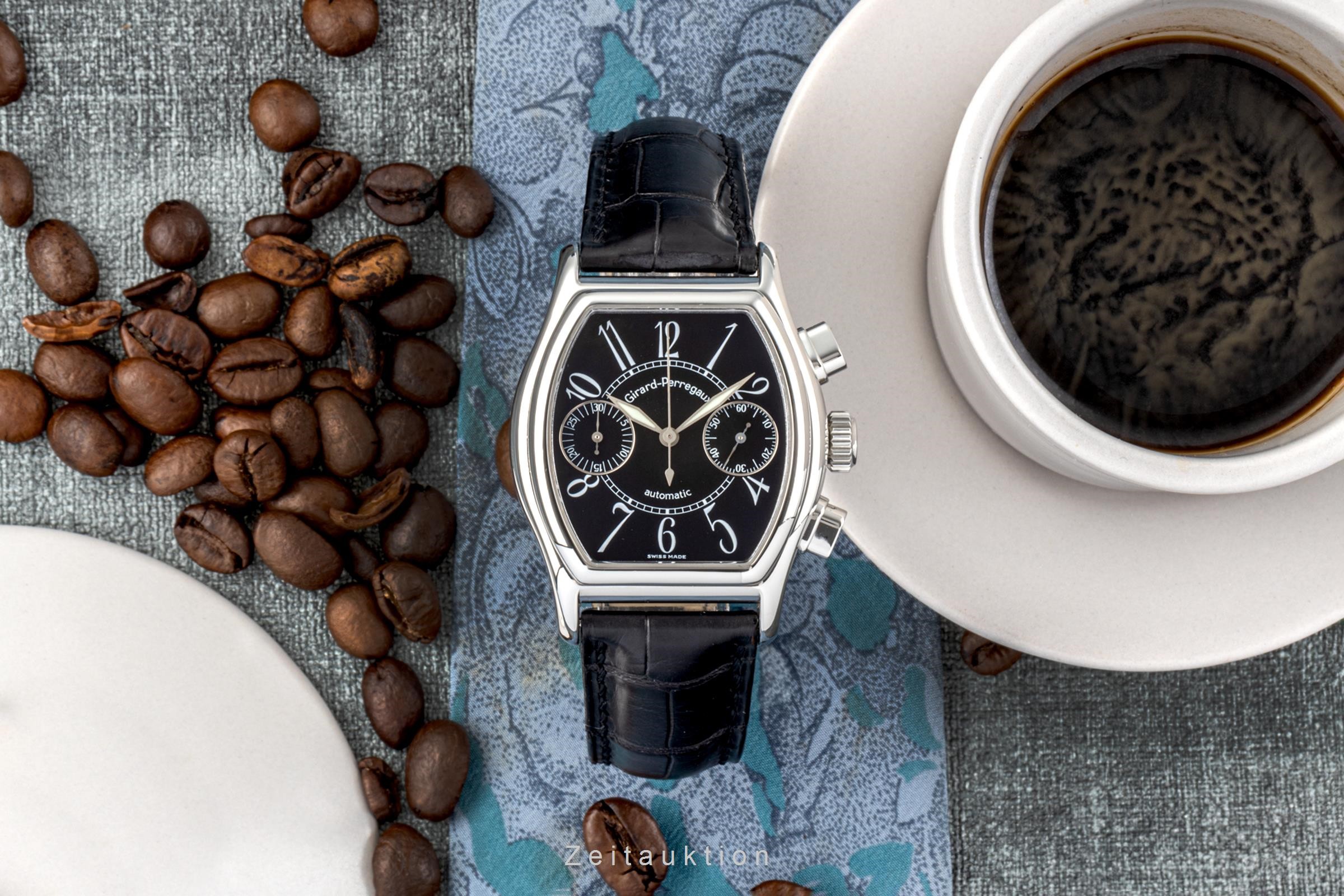 Girard Perregaux Richeville Chronograph Stahl Automatik Kal. 2280-881 Ref. 2750  | Zeitauktion