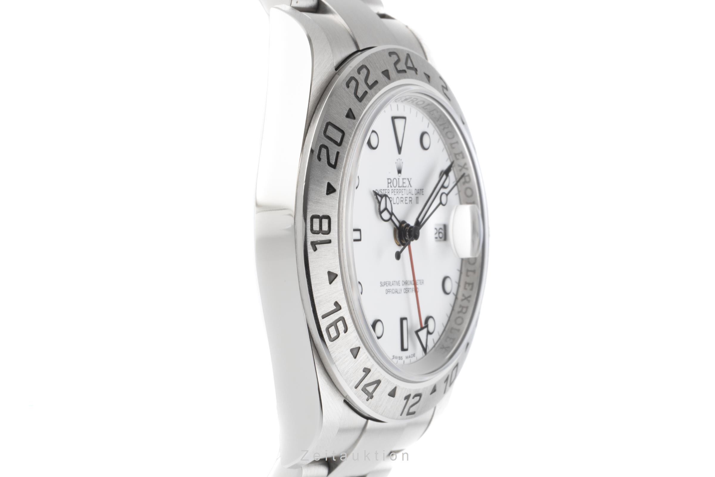 Rolex Explorer II acier automatique Kal. 3186 Ref. 16570T  | Zeitauktion
